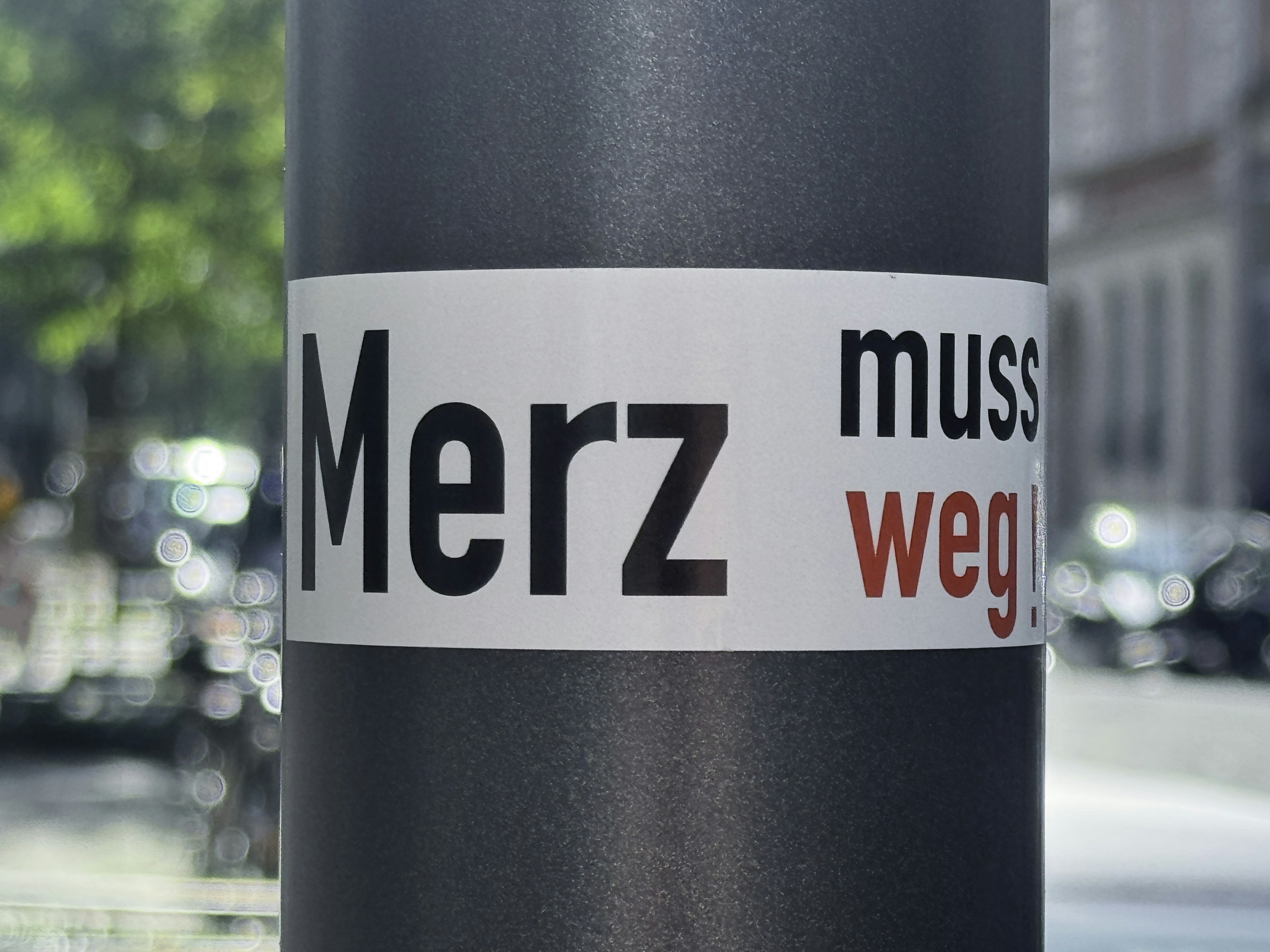 Merz muss weg
