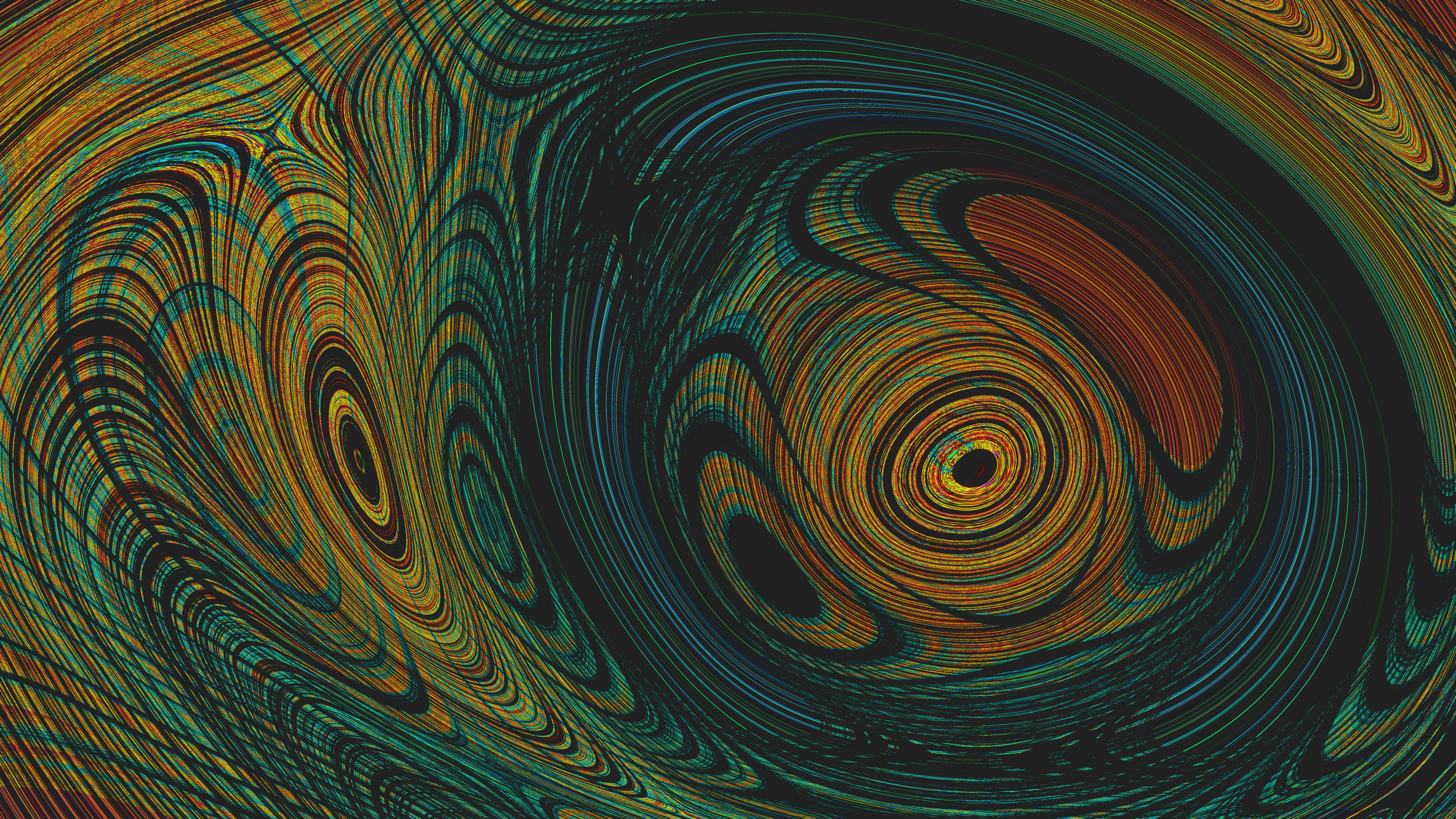 ストライプ模様の抽象画 photo-1736379858138-