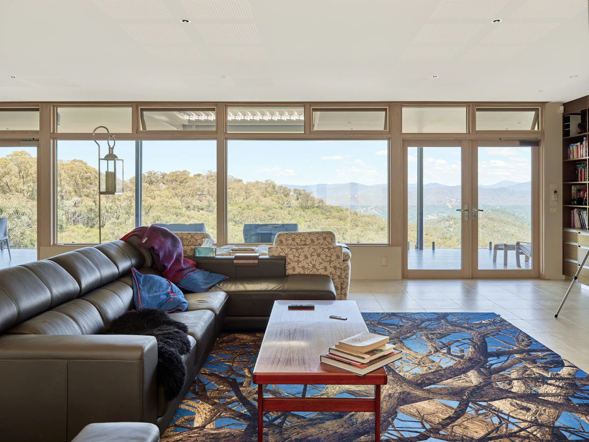 western style reading nook