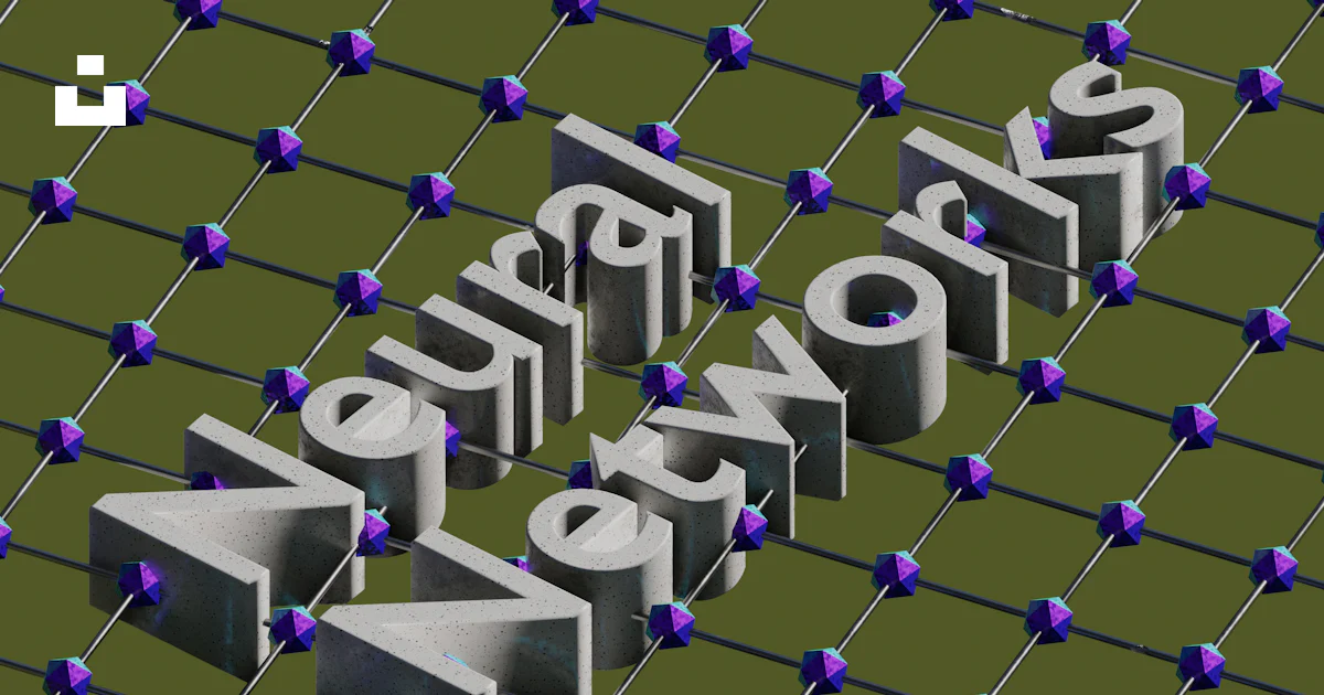 Computer Generated Letters A computer generated image of a number of letters photo – Free Ai Image ...
