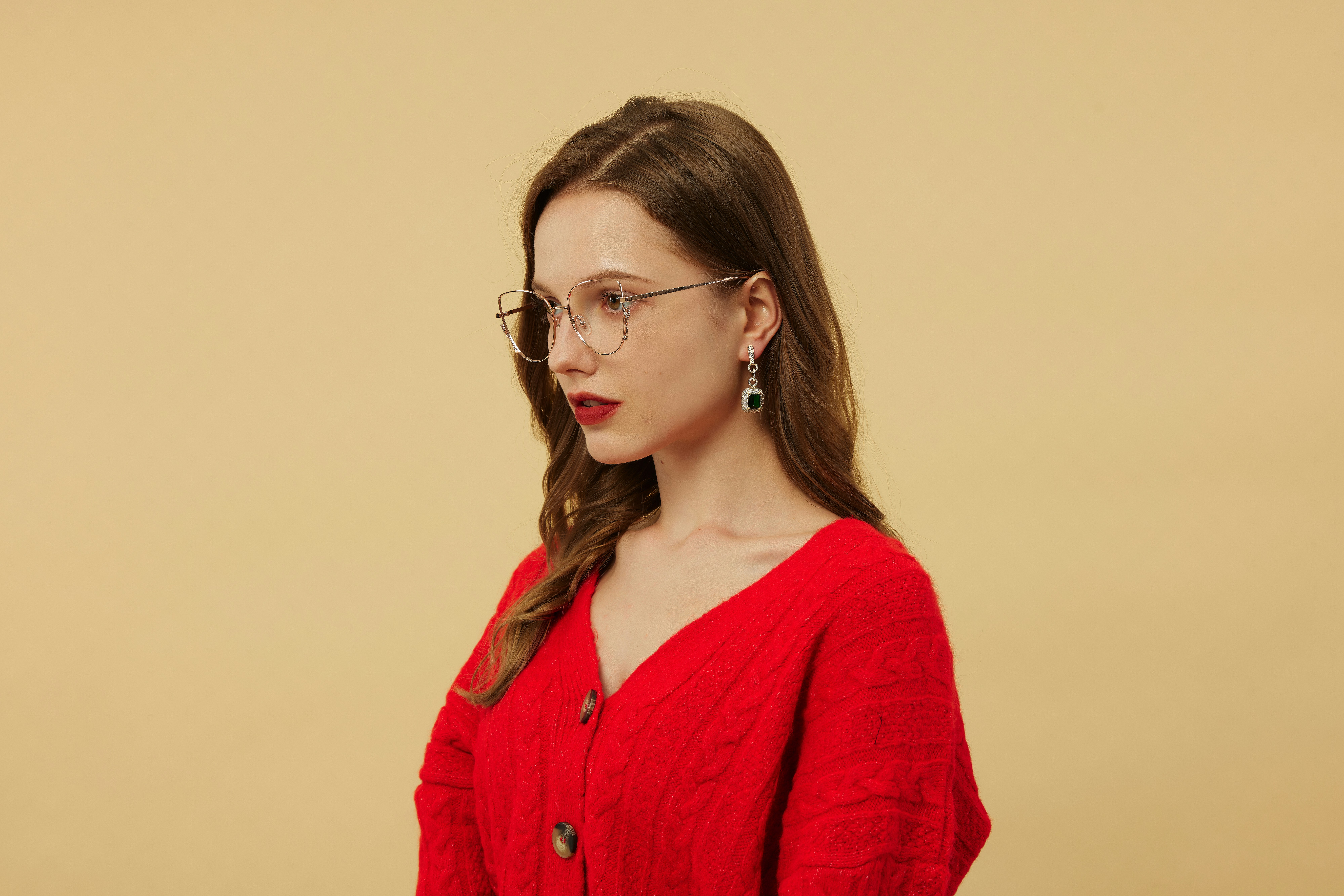 modern metal-frame glasses