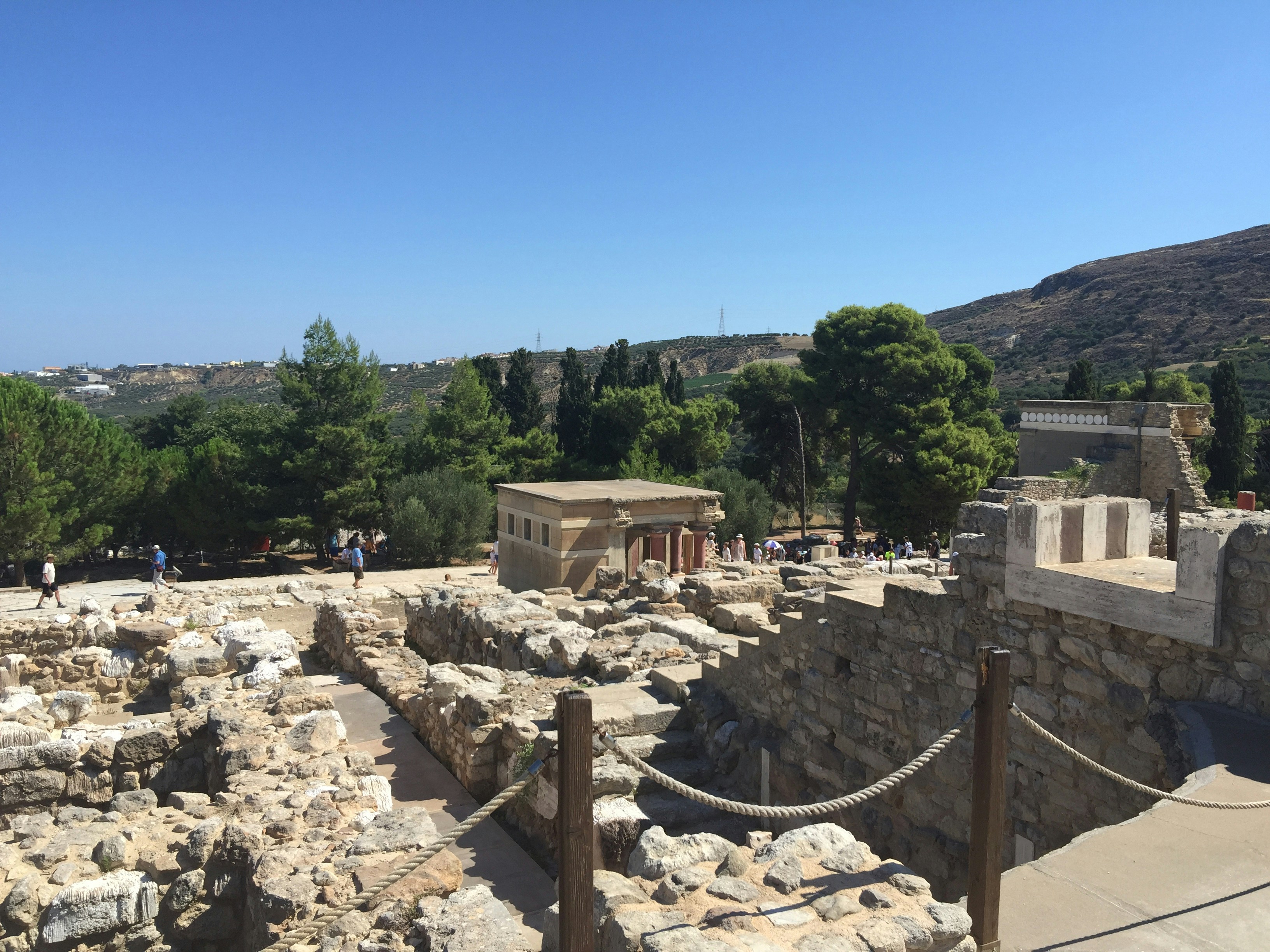 Les ruines de l’ancienne cité d’éphès