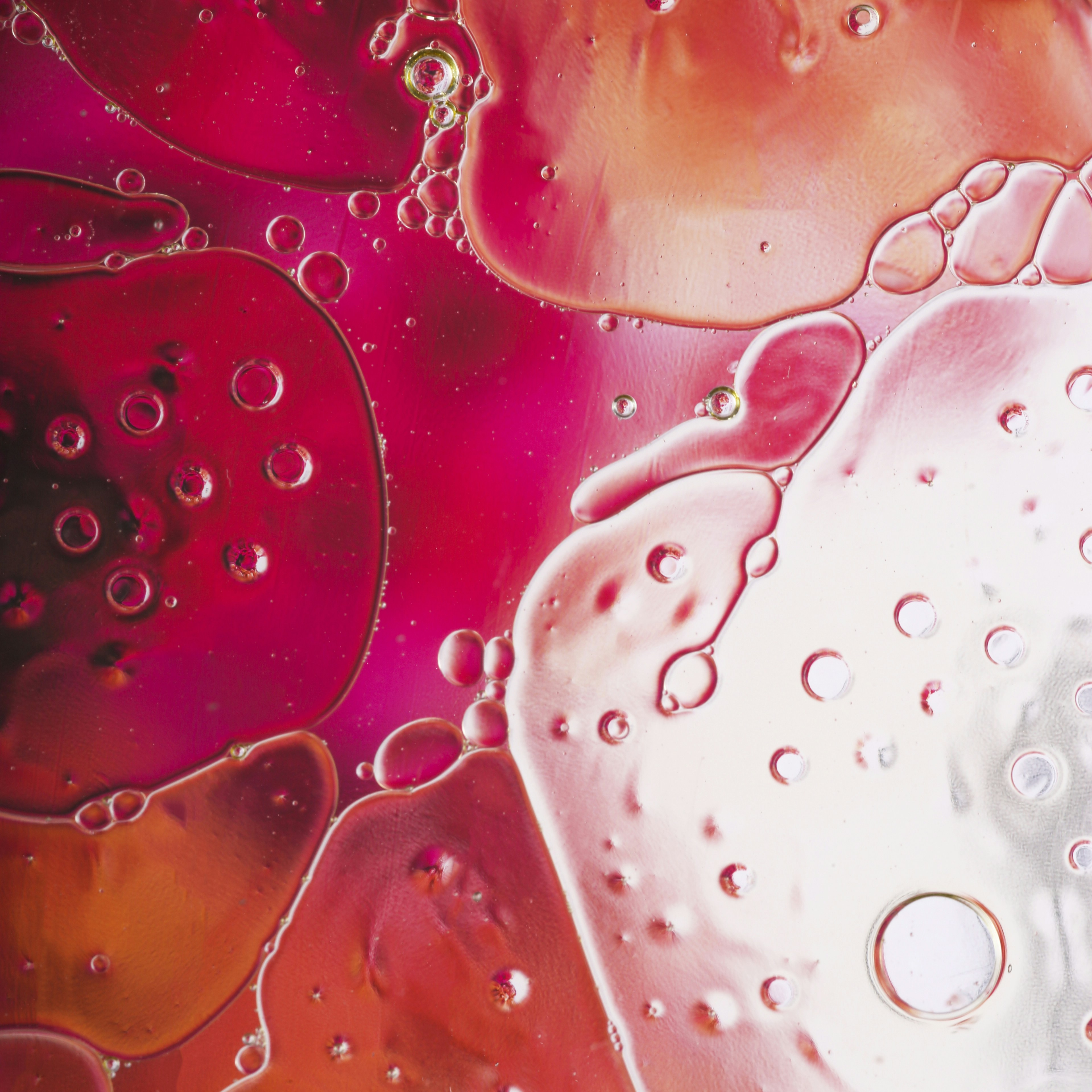 A close up view of water and bubbles