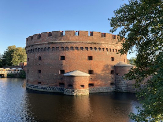 The Dohna tower’s red-brick bastion — Kaliningrad, Russia
