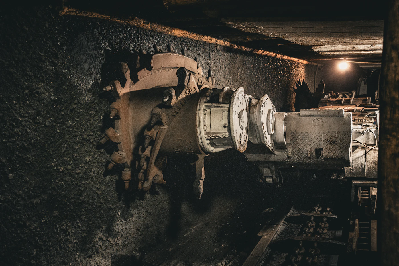 Coal mining machinery underground, matching mine safety investigation coverage.