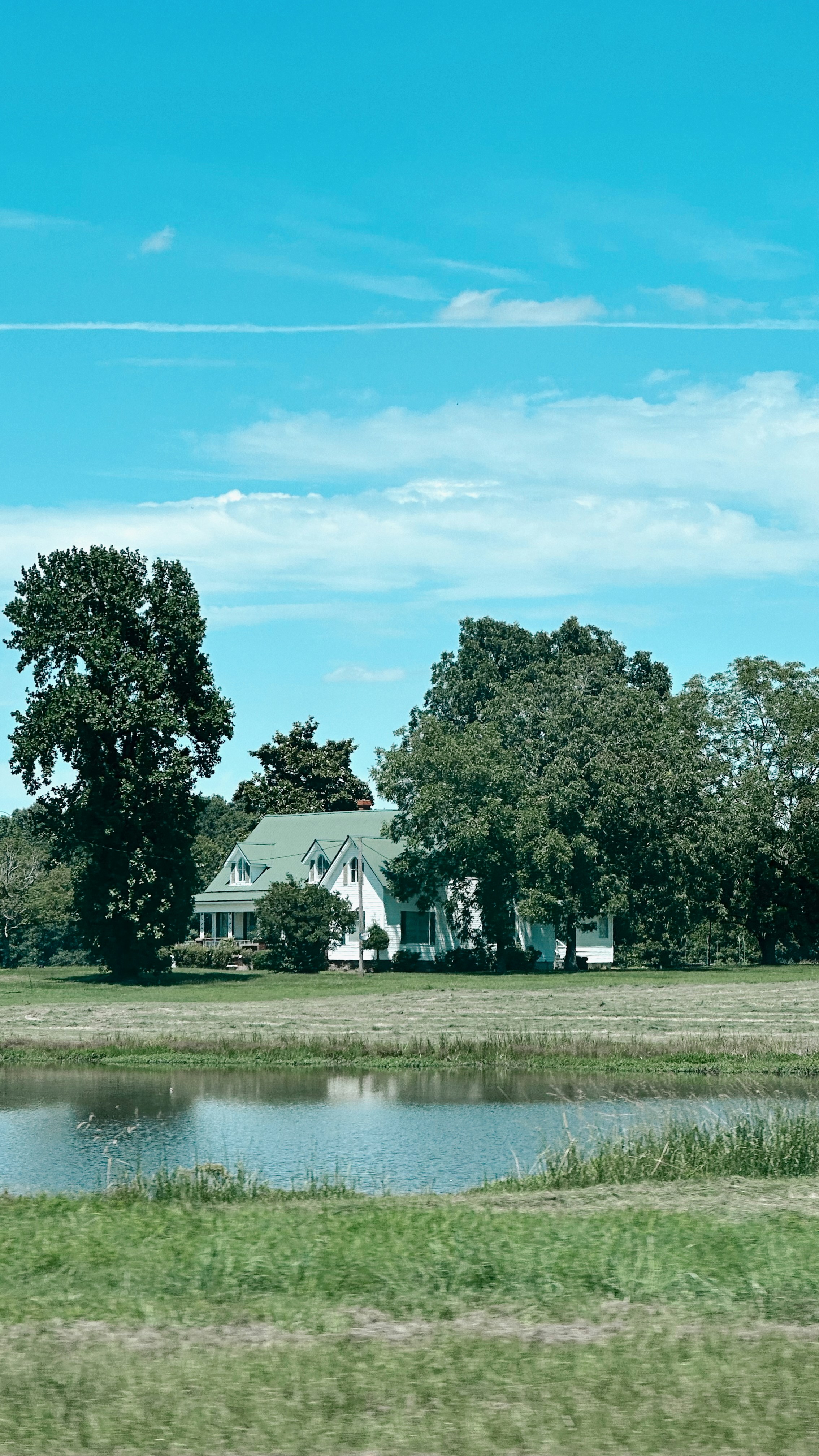 Sprawling ranch-style house