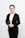 A woman in a business suit posing for a picture