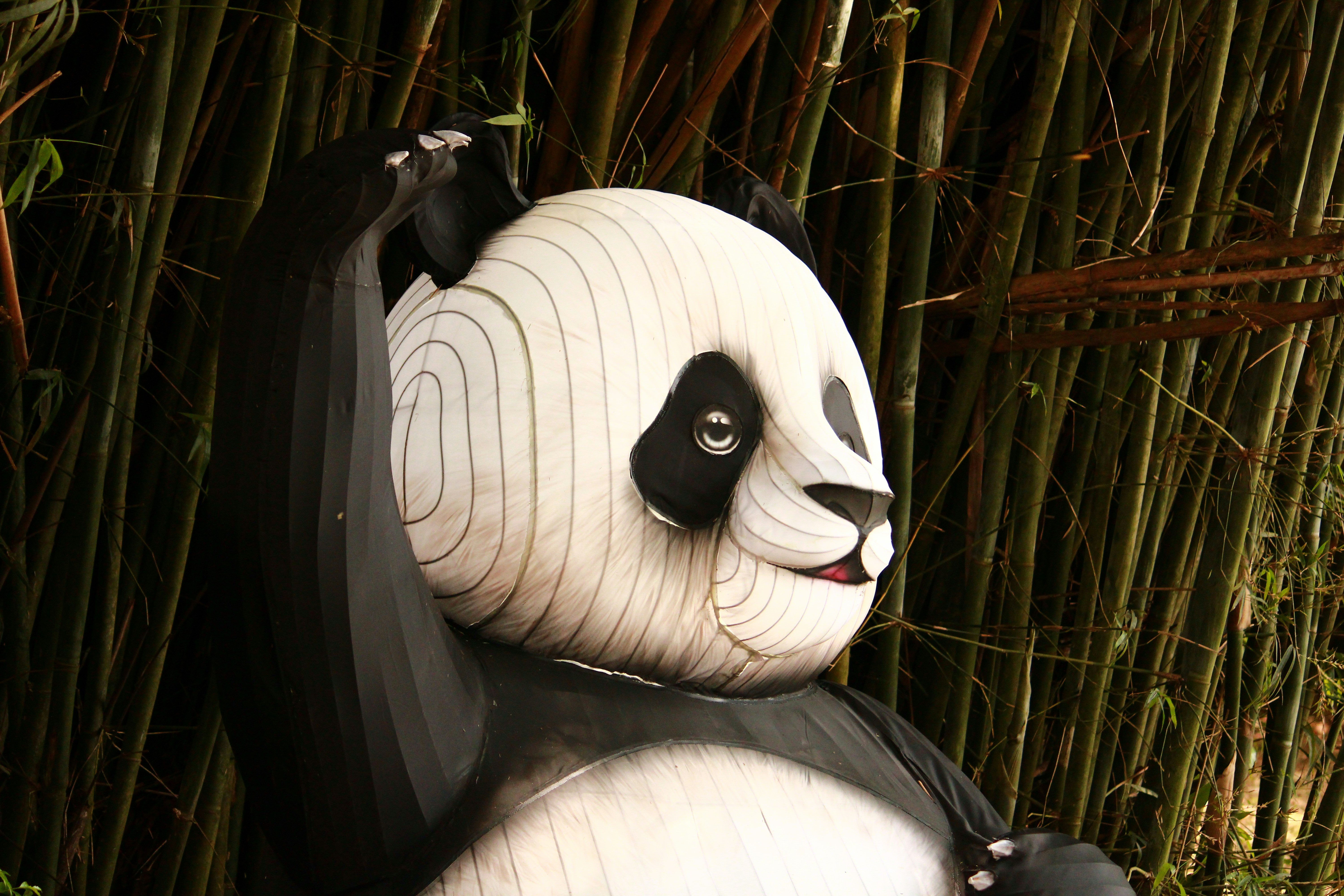 Sculpture of a panda