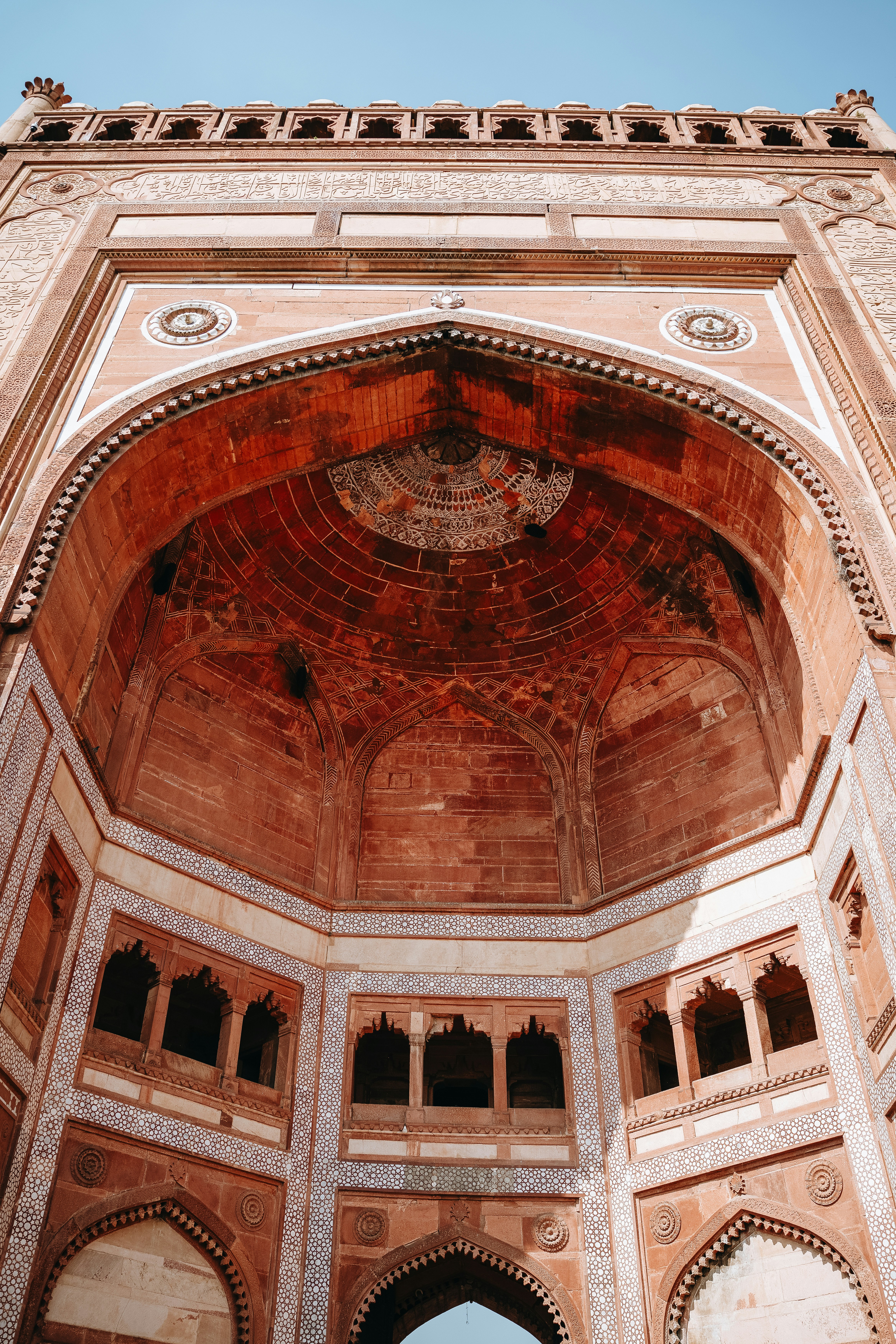 फतेहपुर सीकरी का दृश्य