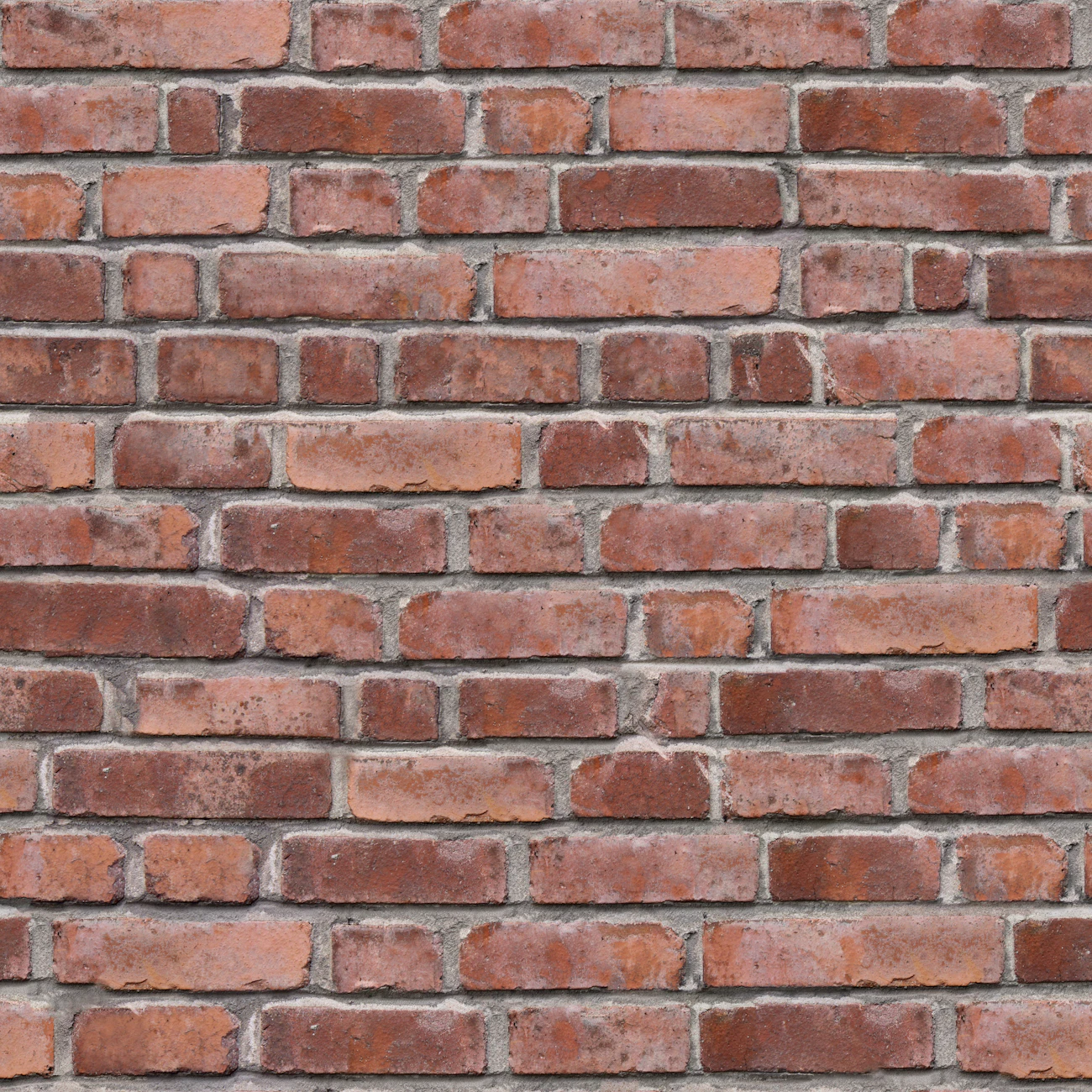 Gros plan d’une surface de brique et de joints de mortier