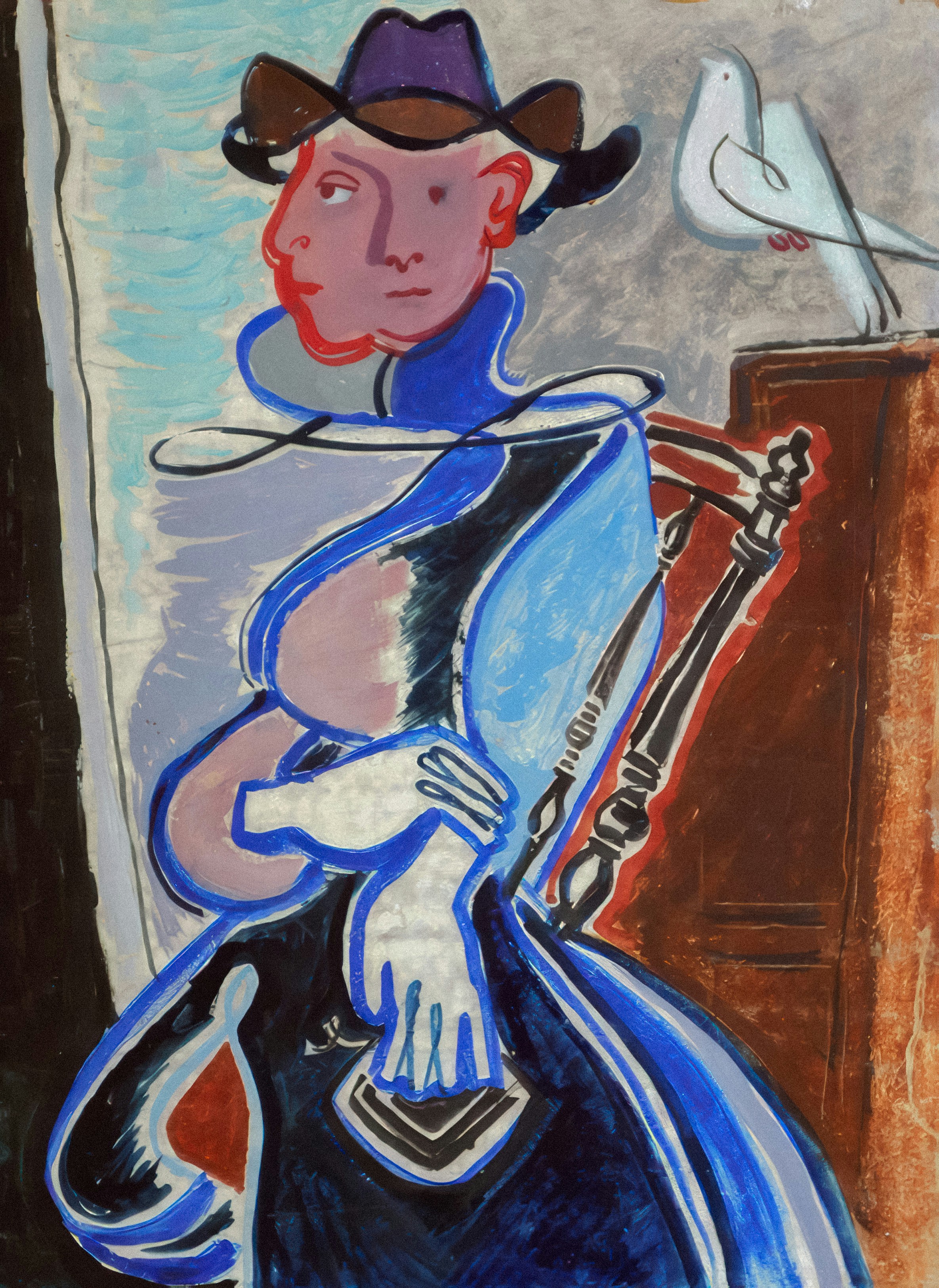 Title: Autoportree / Creator: Luts, Karin (autor) / Date: / Providing institution: Tartu Art Museum / Aggregator: Estonian e-Repository and Conservation of Collections / Providing Country: Estonia / CC0 Autoportree by Luts, Karin (autor) - Tartu Art Museum, Estonia - CC0. https://www.europeana.eu/item/401/item_NATRTZXYWZ2BU532Y2YPBEPTJCKZYUVU
