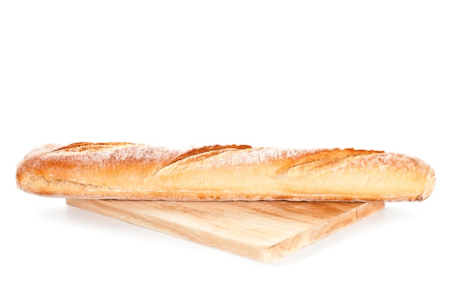 Rustic French Baguette with crisp crust