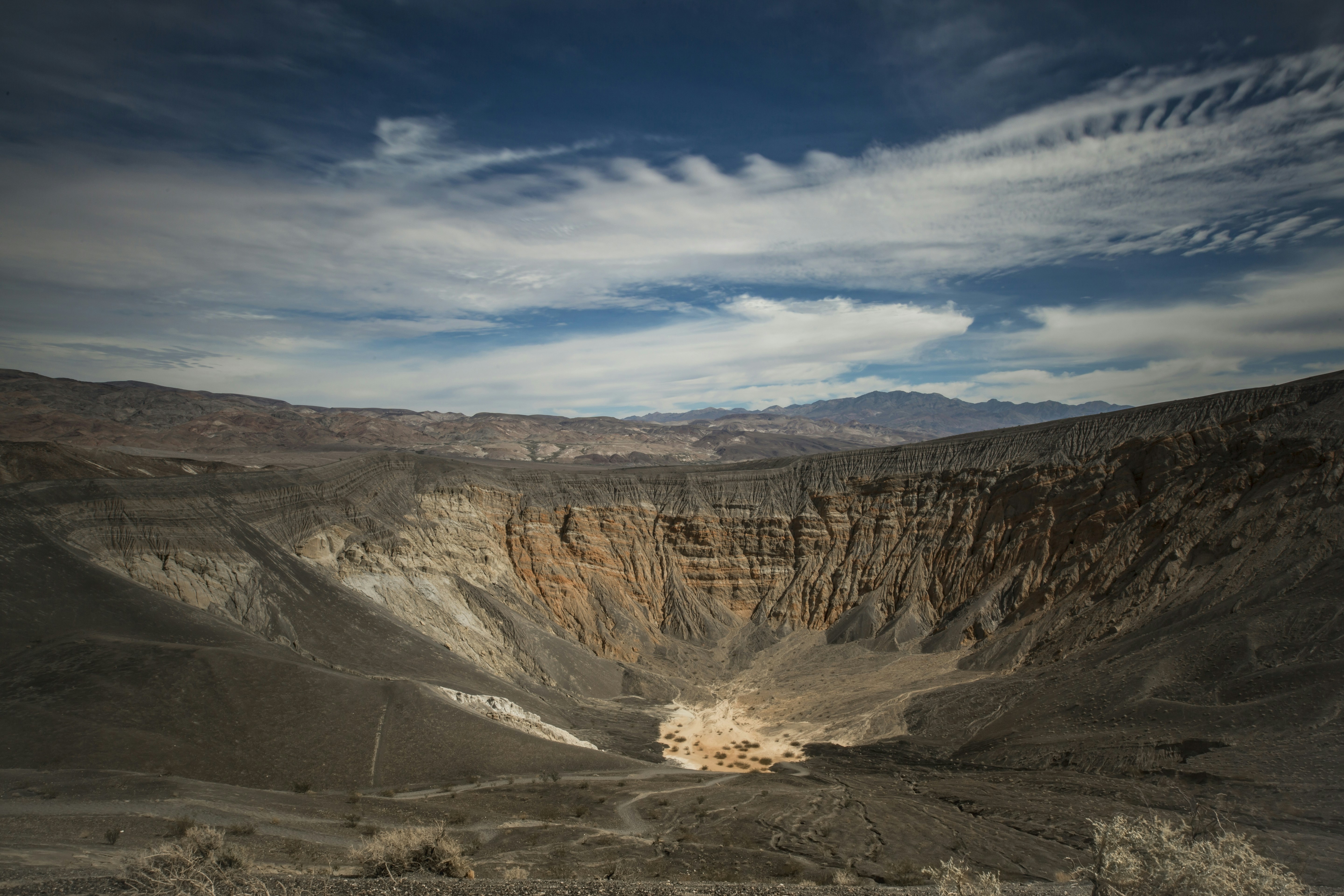 A view of a canyon in the middle of nowhere