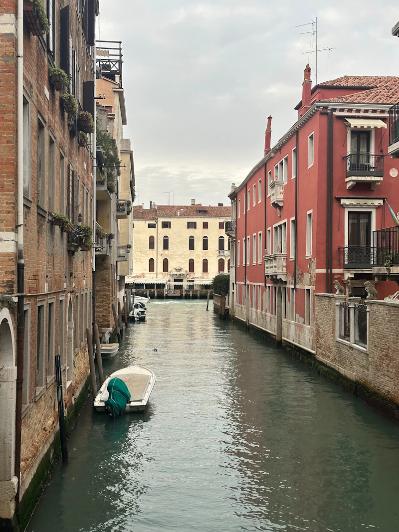 The VSOE arrives at Venice Santa Lucia on the Grand Canal - a walk from the platform straight to the water and a waiting launch.