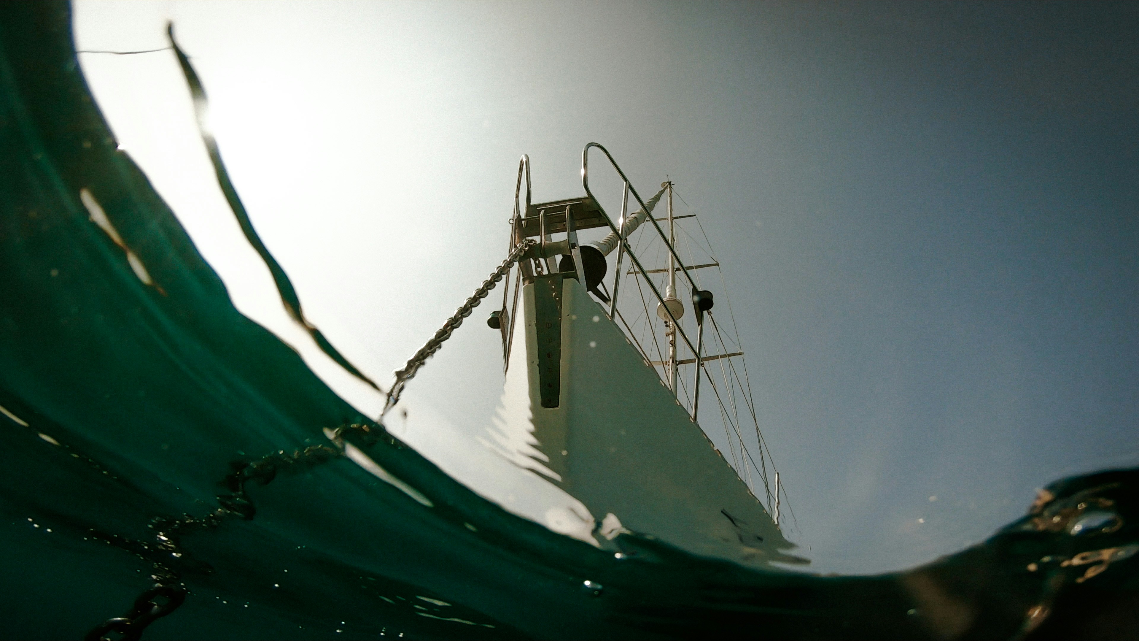 A picture of a boat in the water