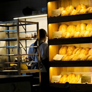 A bakery filled with lots of baked goods
