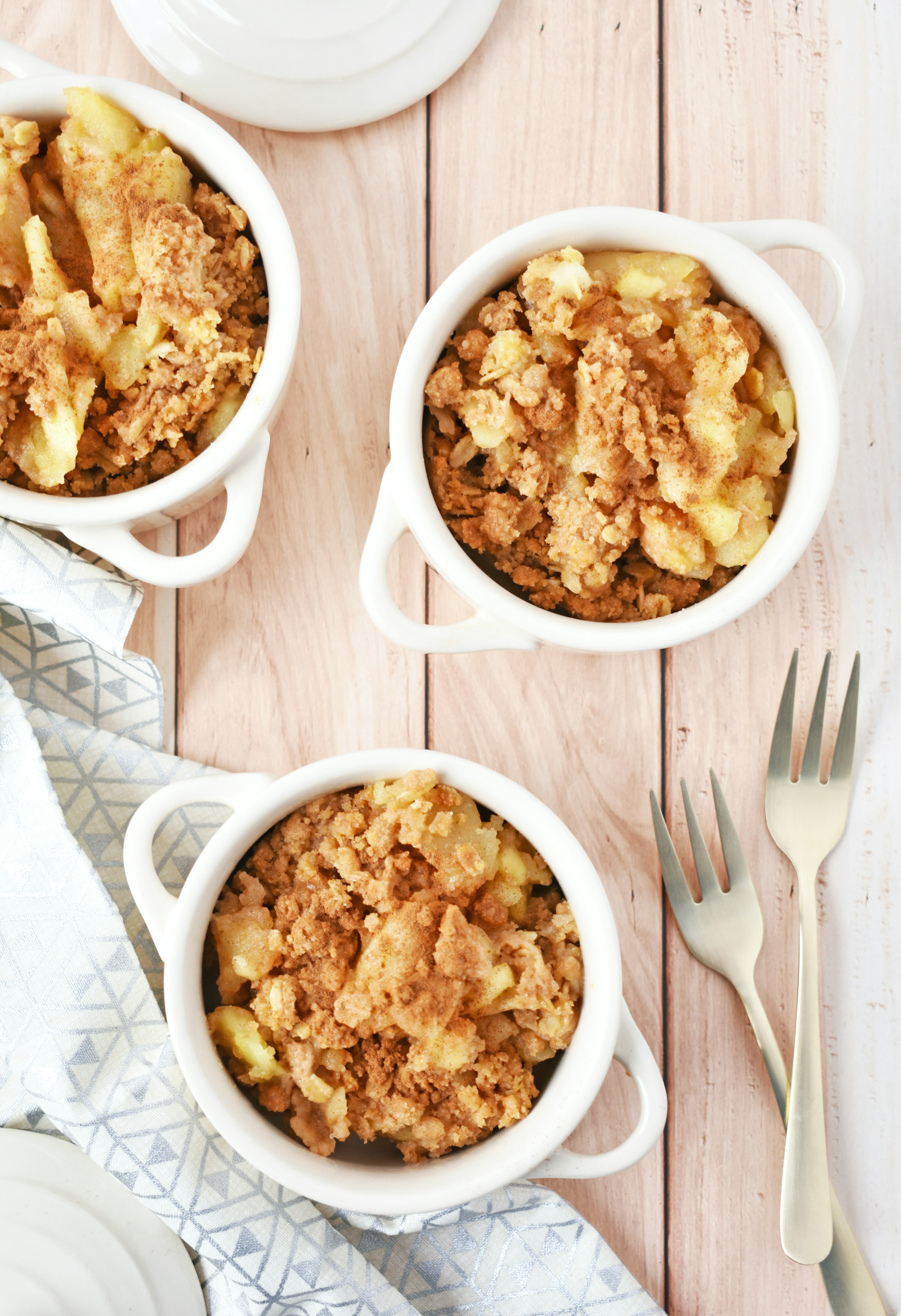 Crumble aux pommes