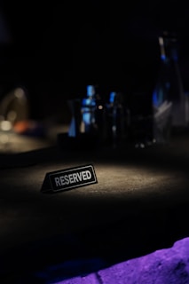 A table that has some bottles on it