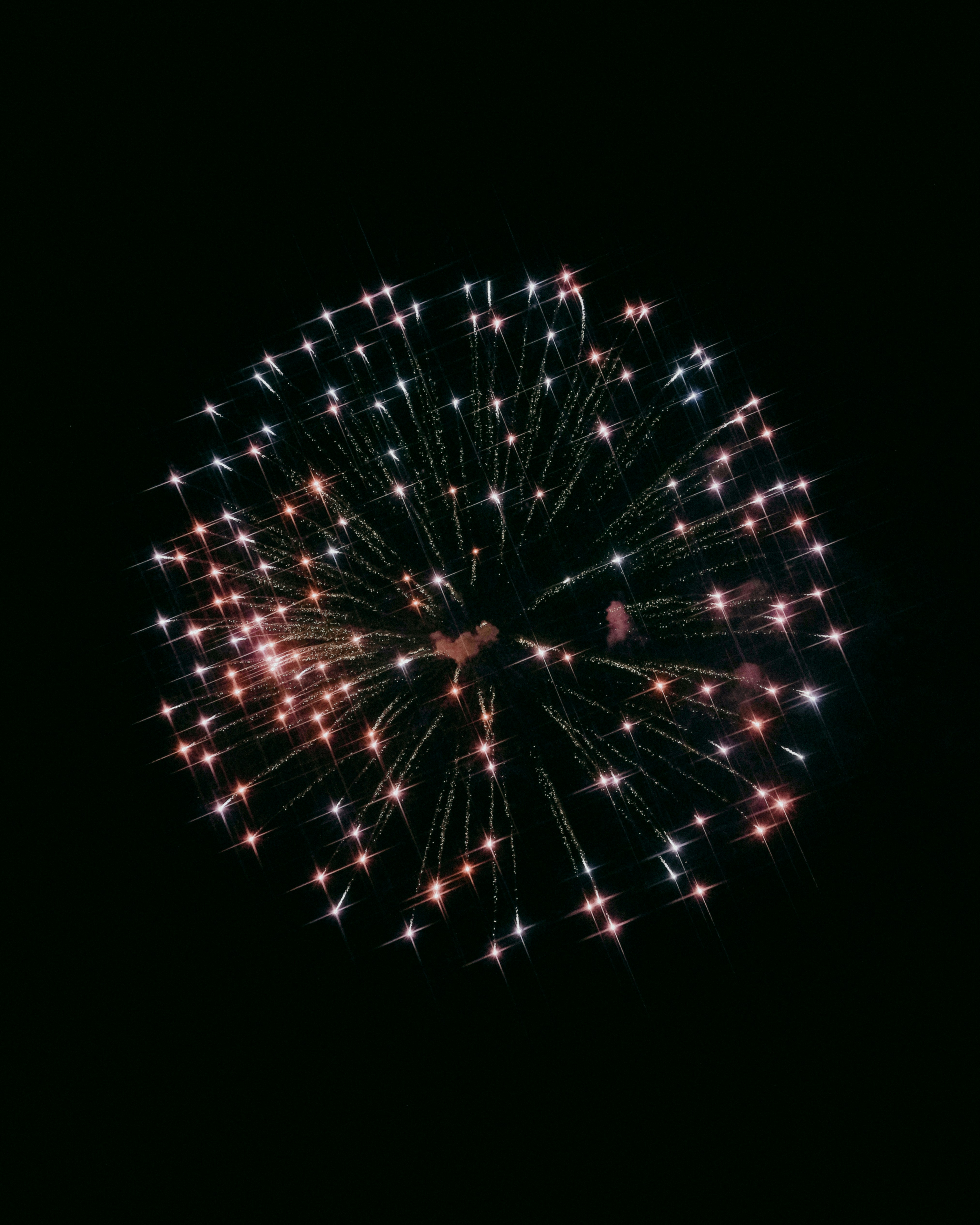 A large fireworks is lit up in the night sky photo – Free Odesa Image ...