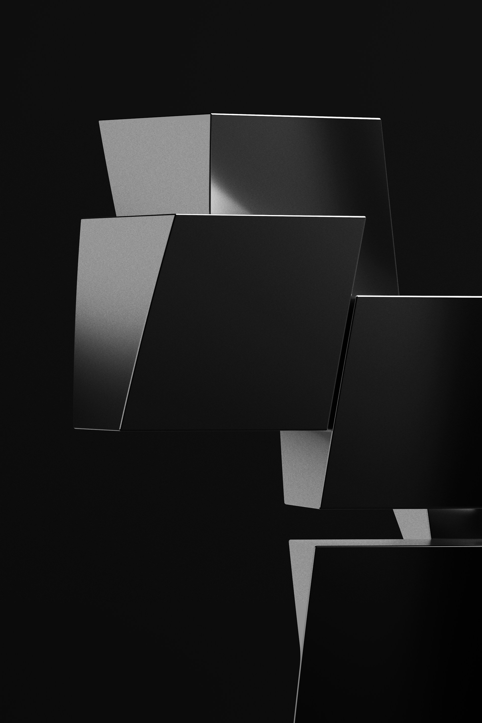 A black and white photo of a lamp
