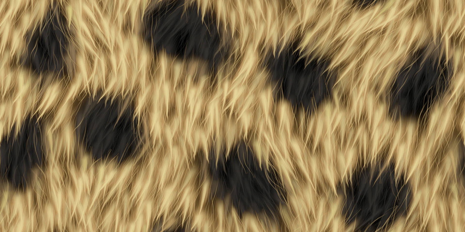 A close-up of leopard fur with black spots.