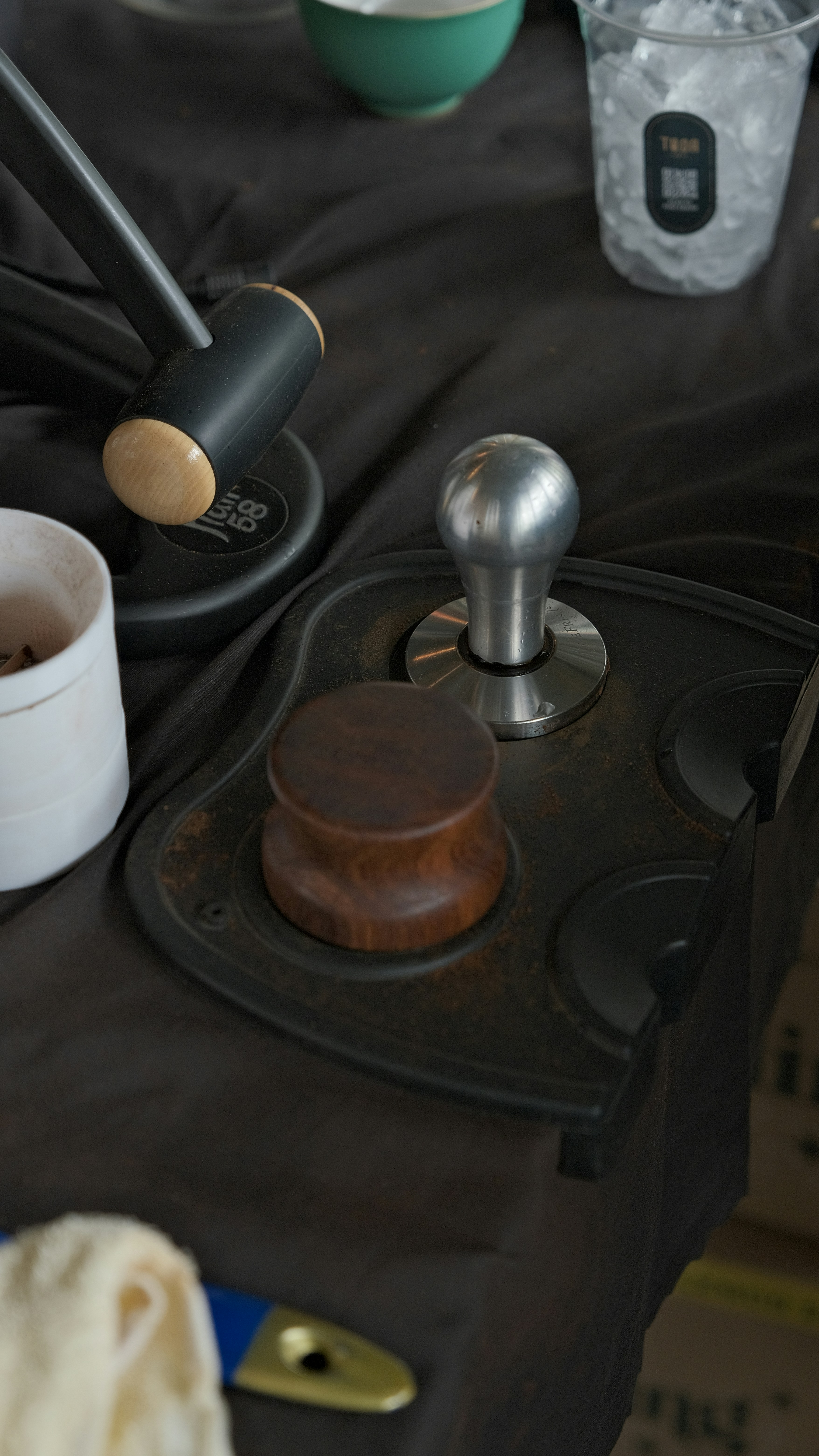 A table topped with lots of different types of items