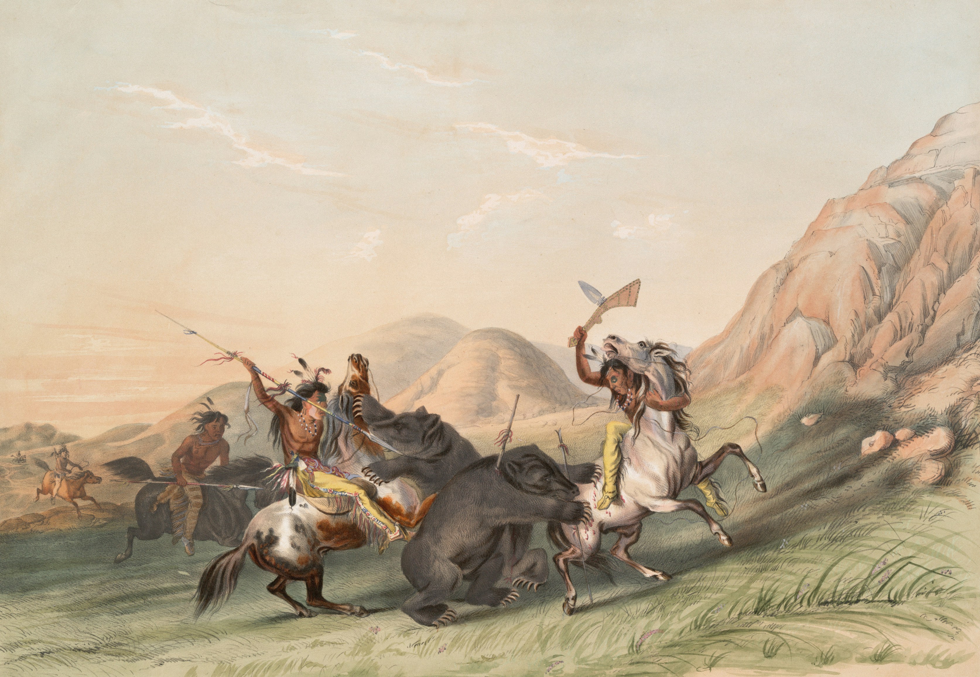 Persian horseback archery