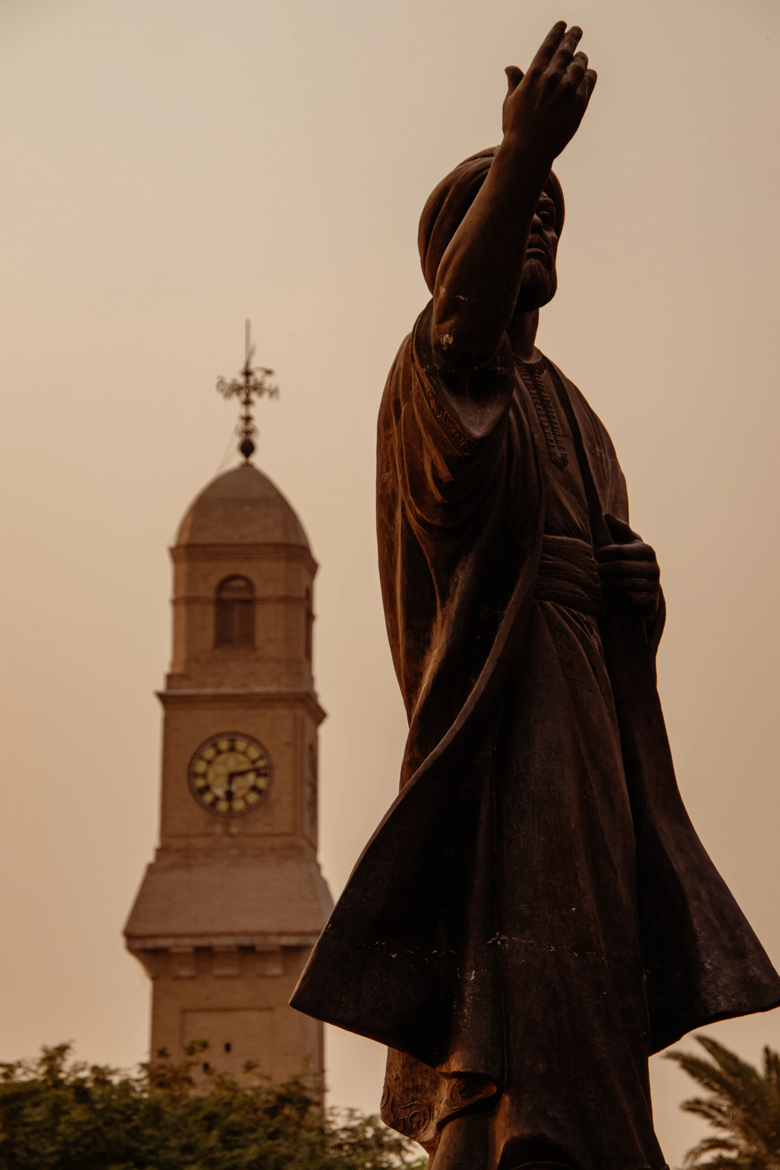 Uhrturm der Qishla, Bagdad — Irak Reise