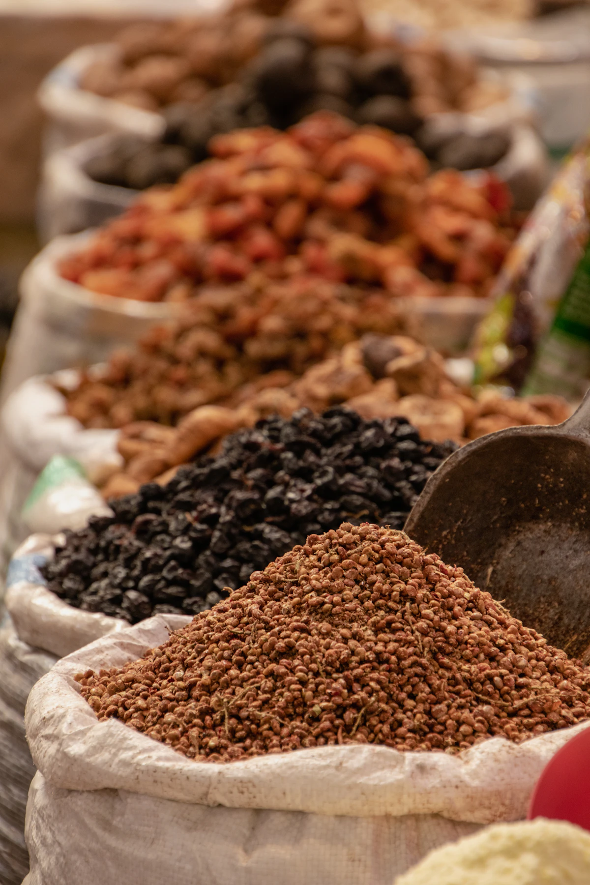 Spices at a Middle Eastern market