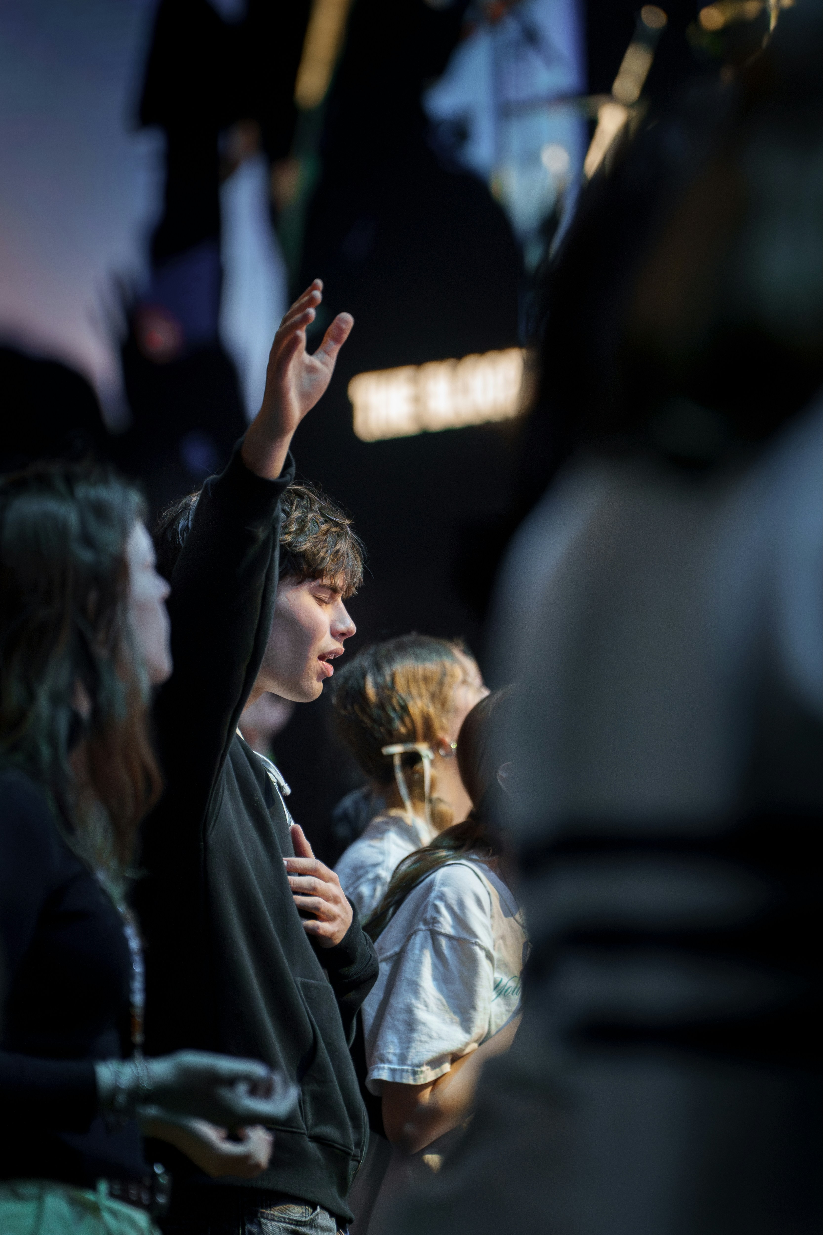 A group of people standing next to each other