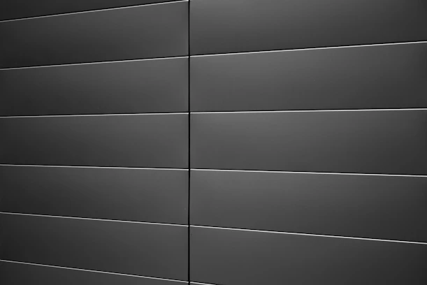 A black and white photo of a wall