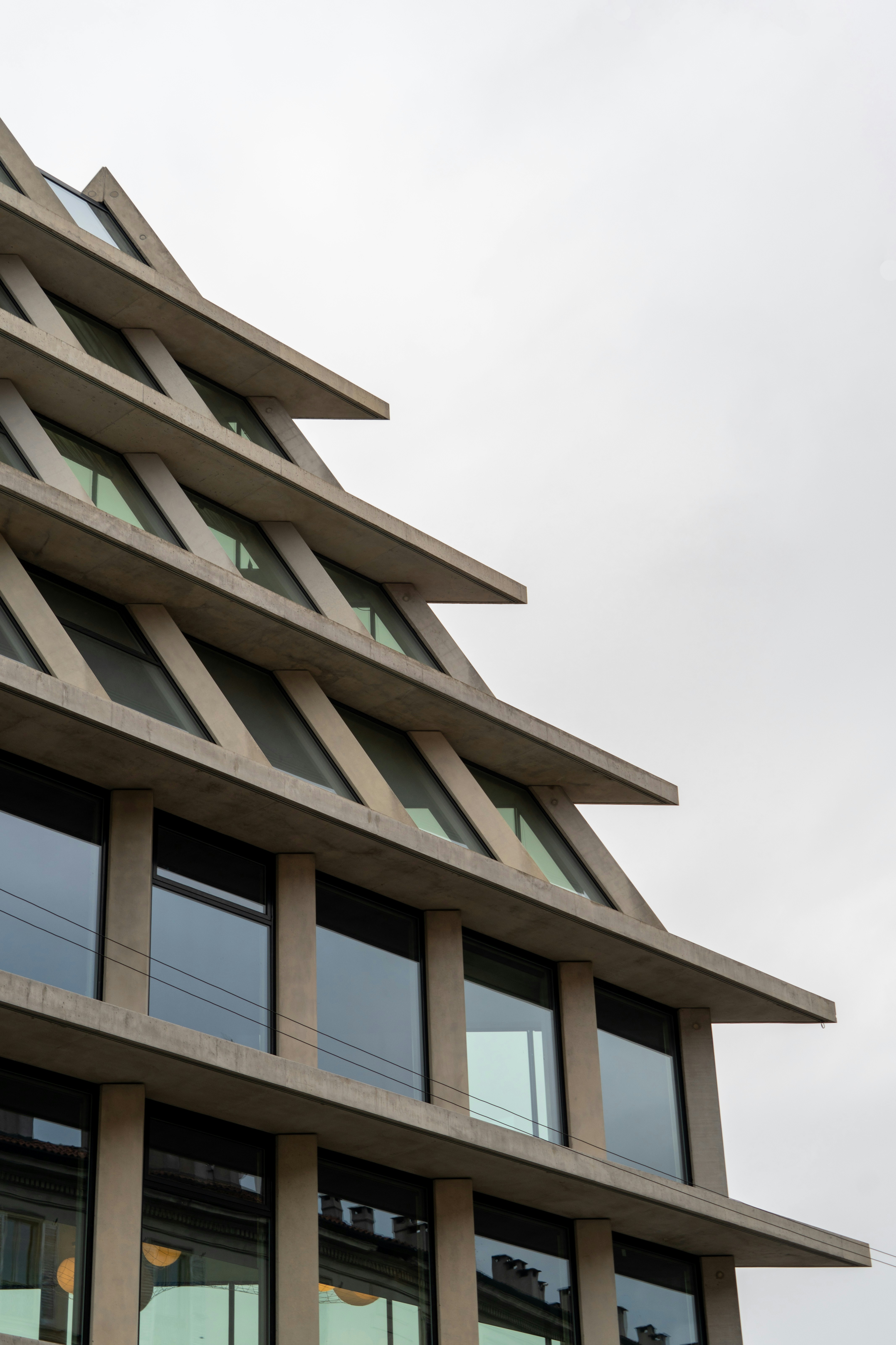 A tall building with a clock on the side of it