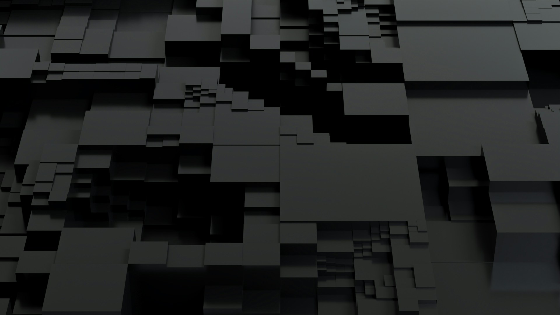 A black and white photo of an abstract design