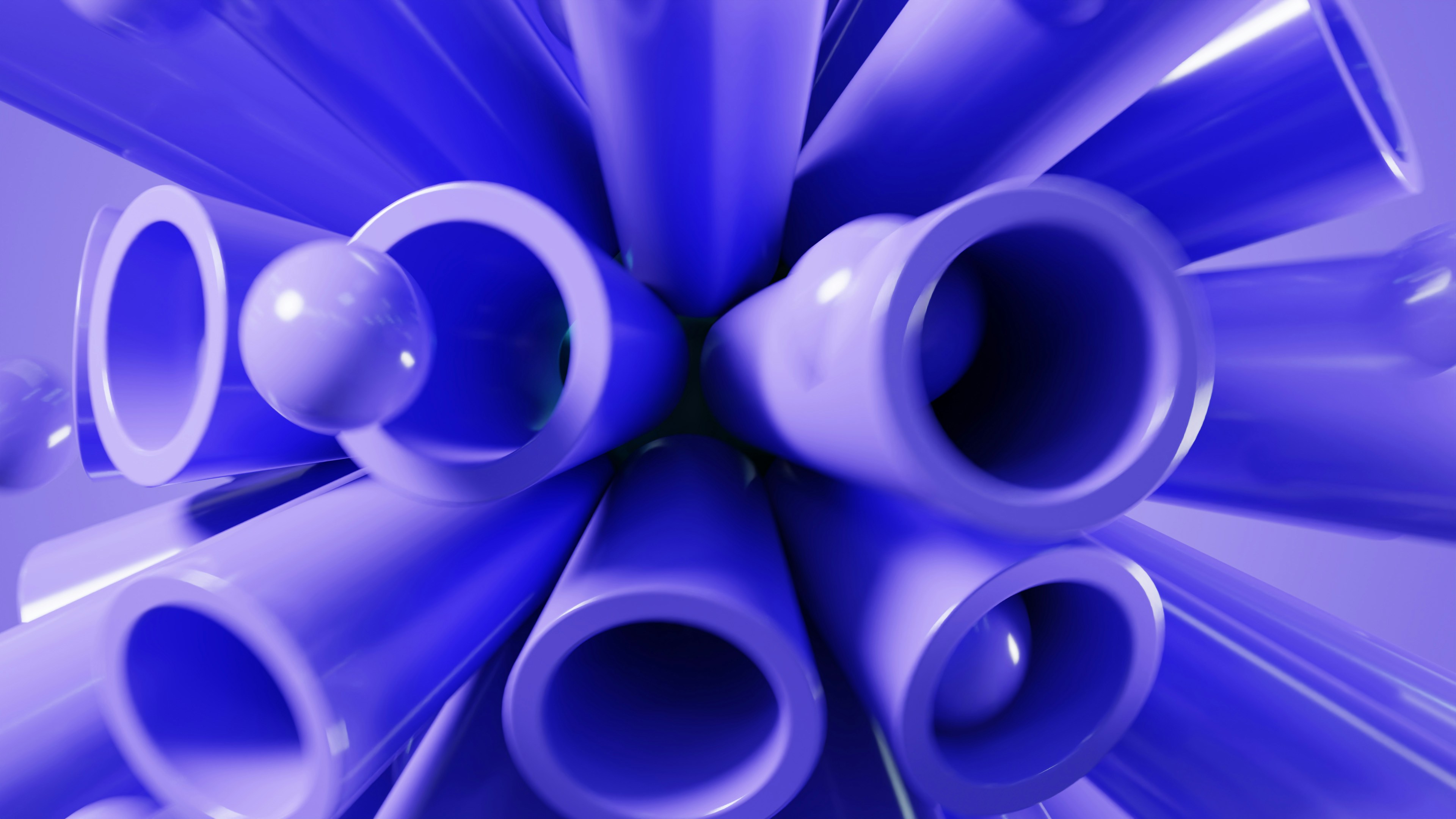 Purple geometric illustration background