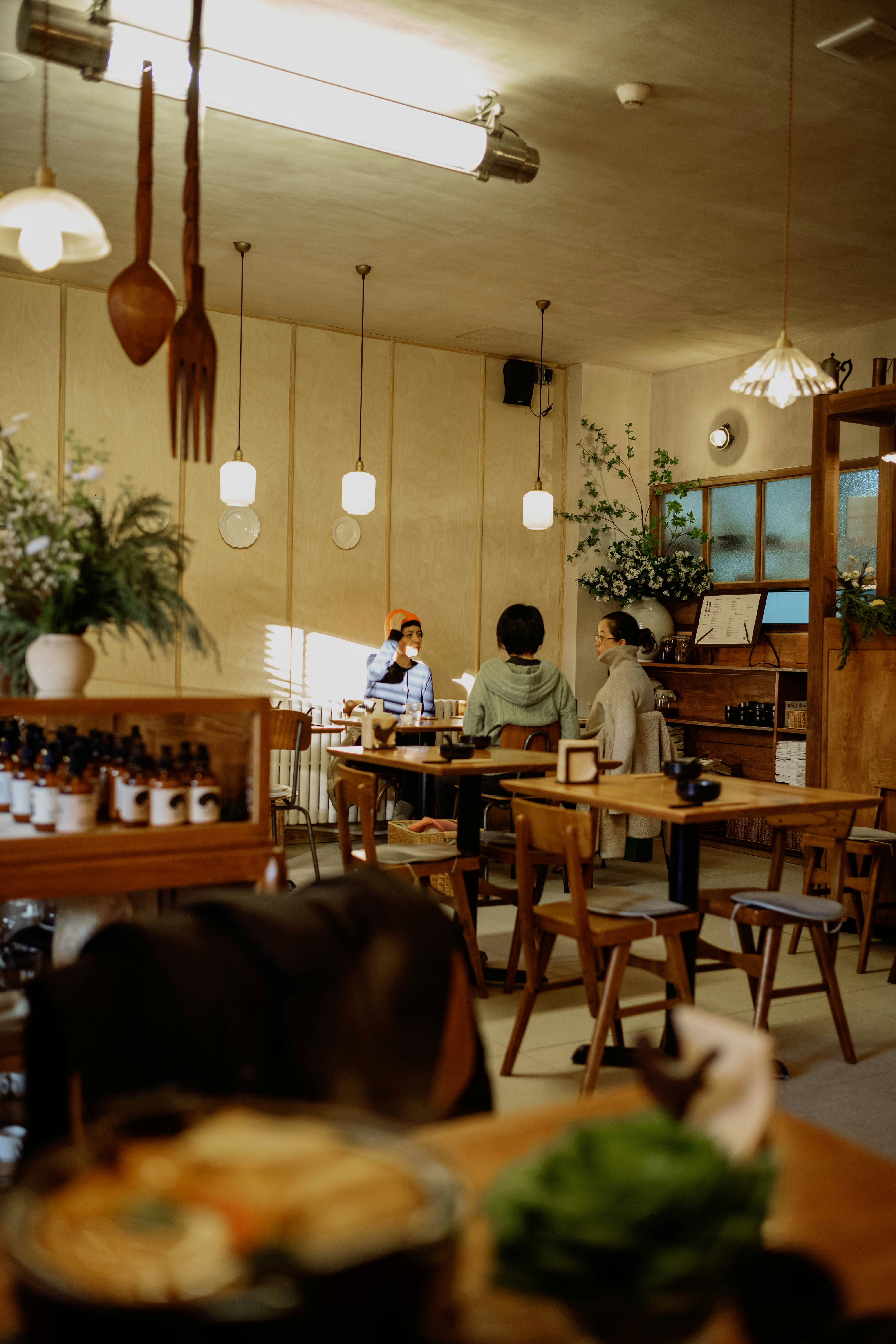 Showa retro kissaten interior