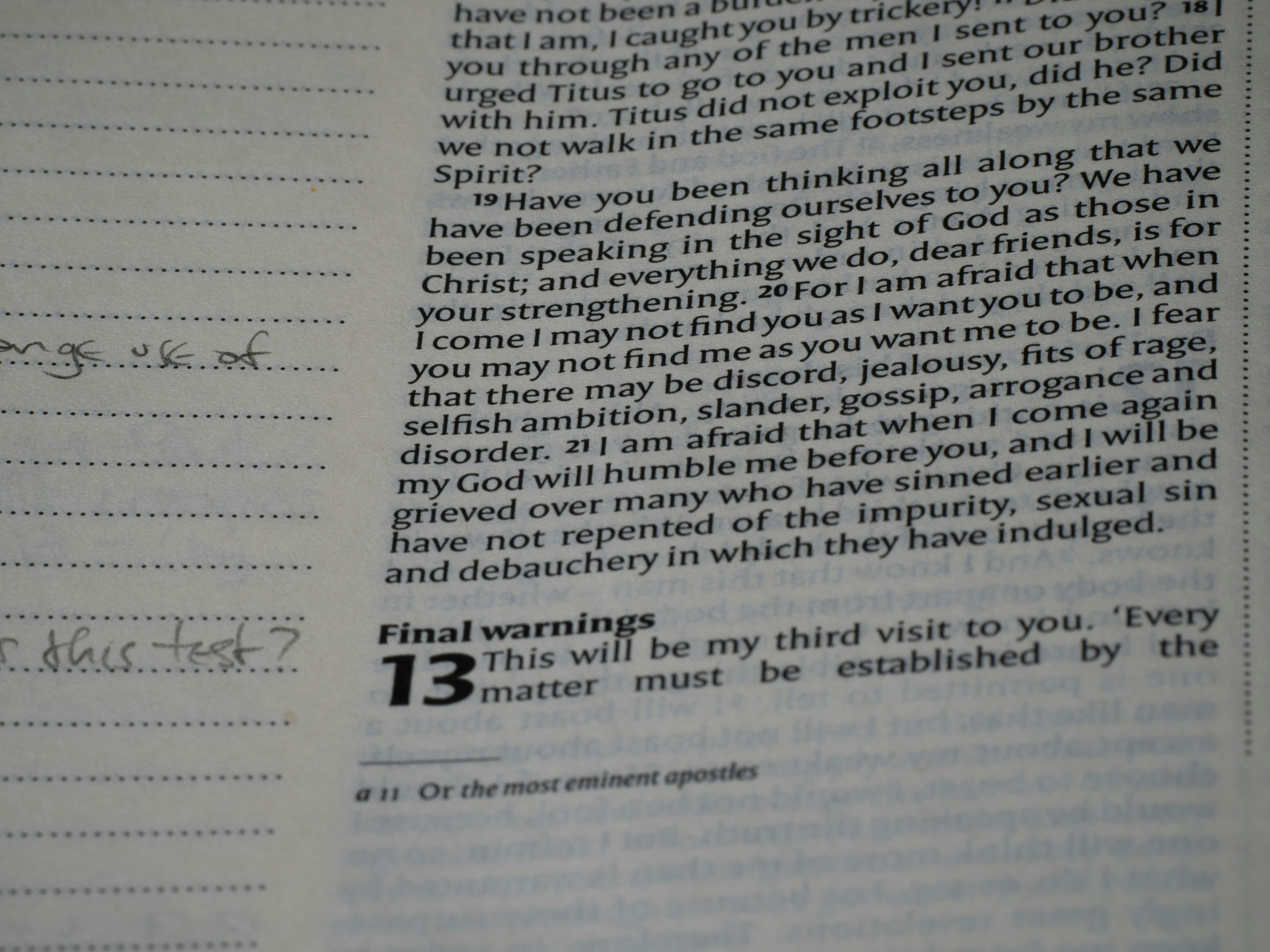 A close up of a book with writing on it (Photo by Brett Jordan on Unsplash)