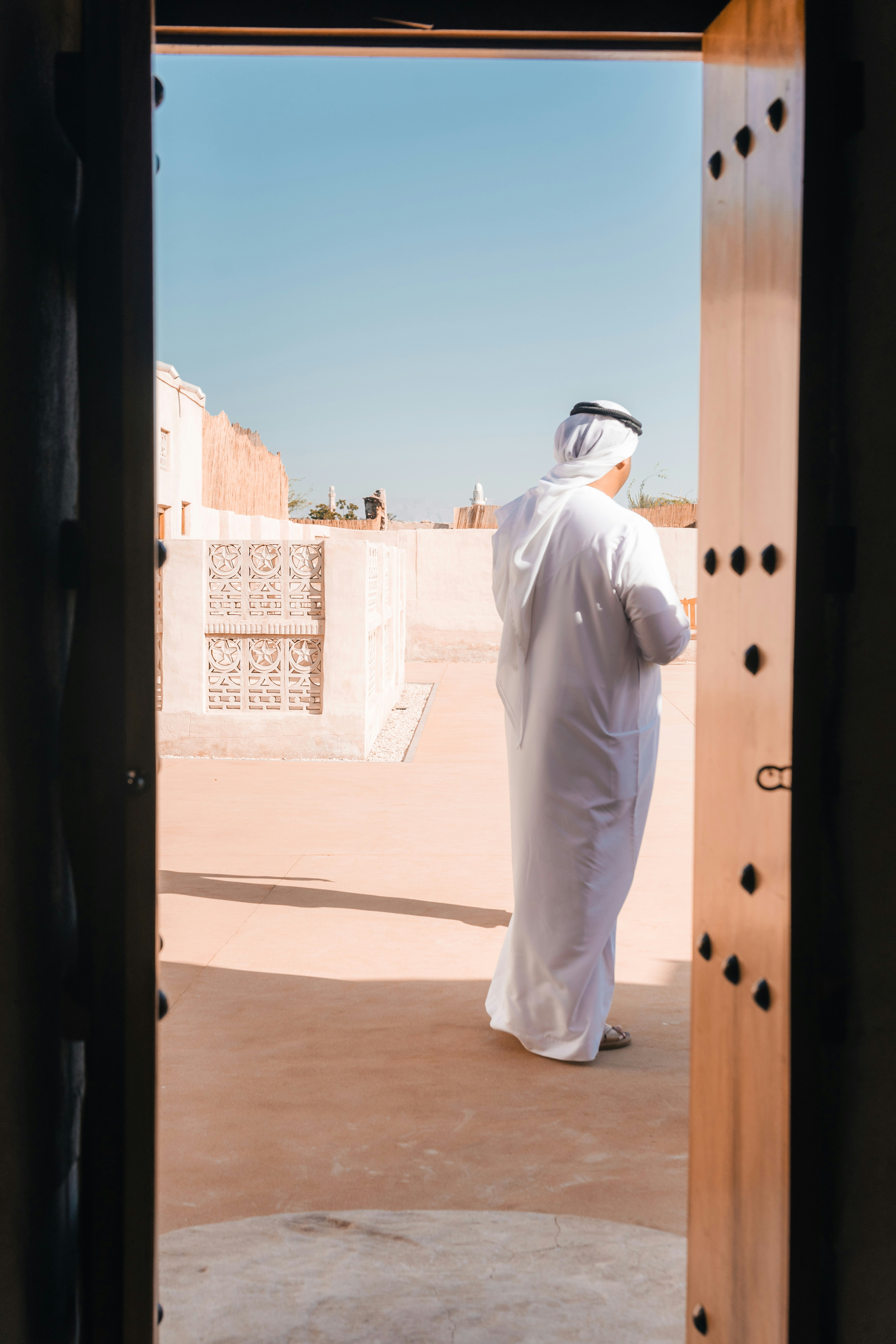 Mountain view from a cozy farmhouse in Ras Al Khaimah