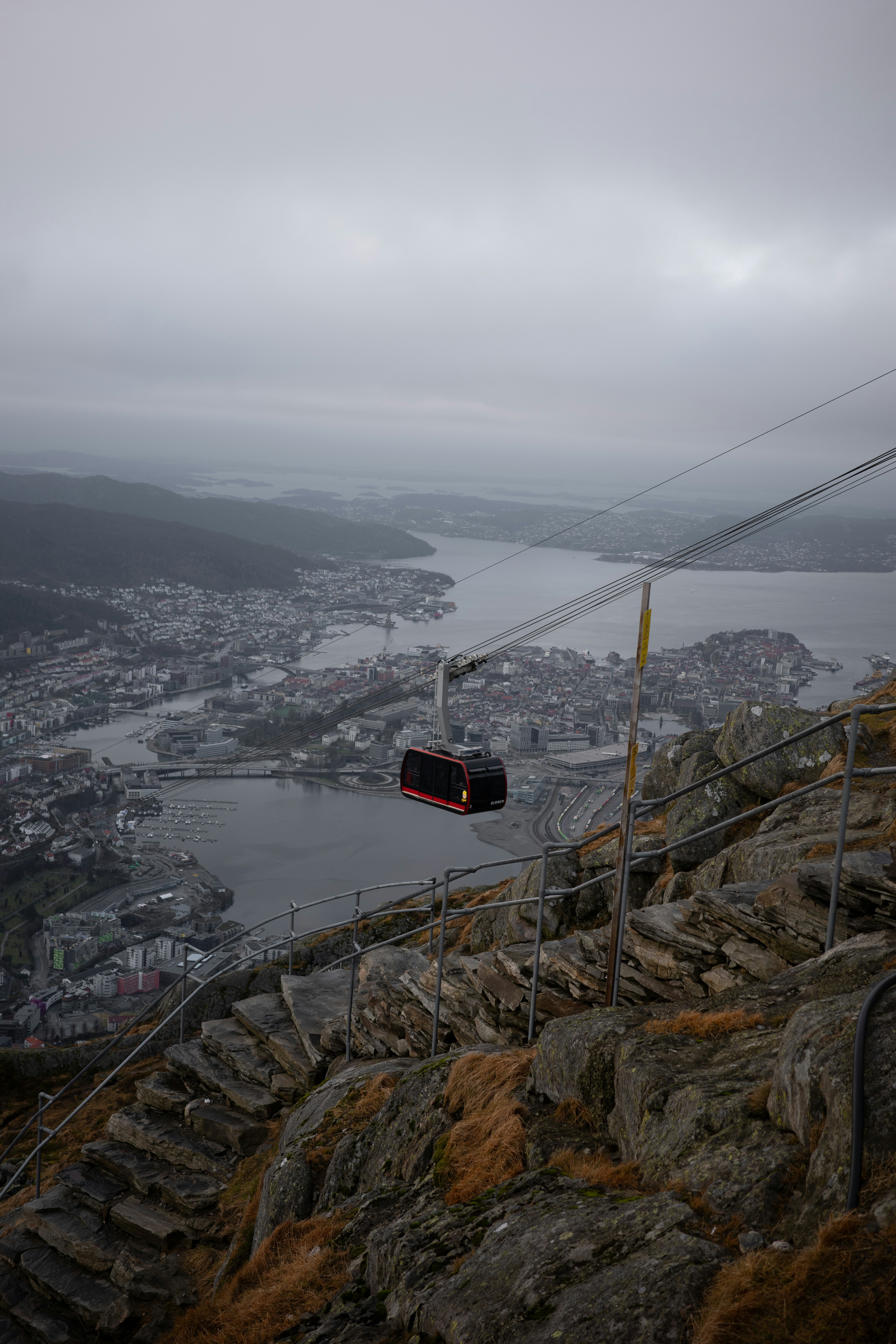 Ulriksbanen opp til Ulriken