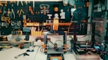 A room filled with lots of tools and equipment