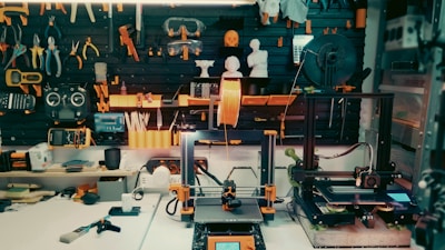 A room filled with lots of tools and equipment