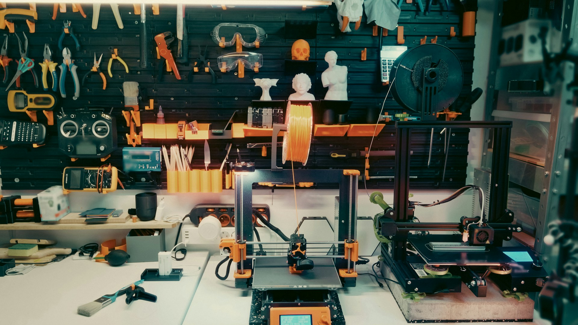 A room filled with lots of tools and equipment