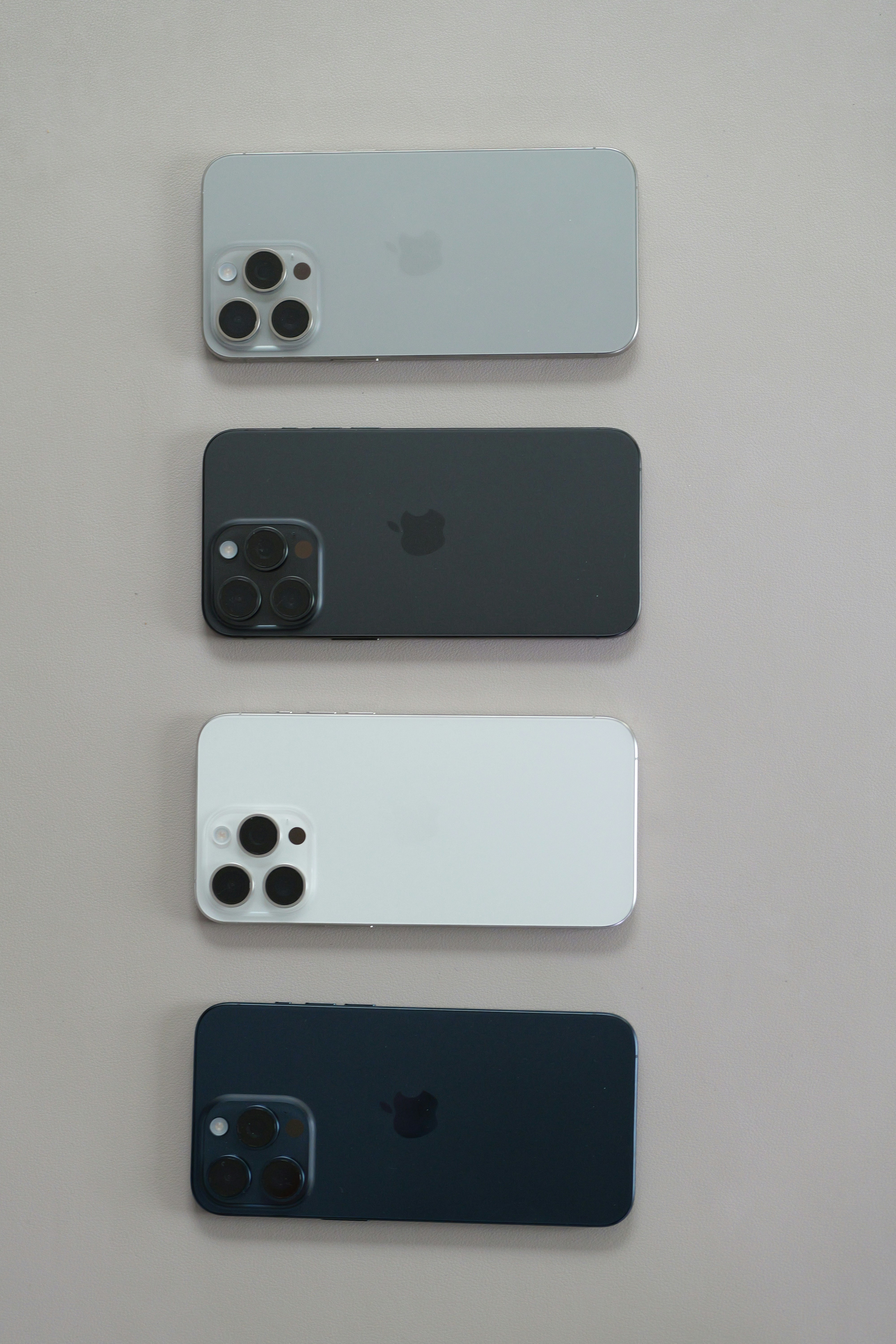 Four different models of the new iPhone 11