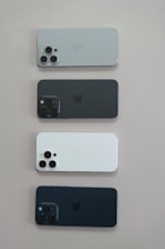Four different models of the new iPhone 11