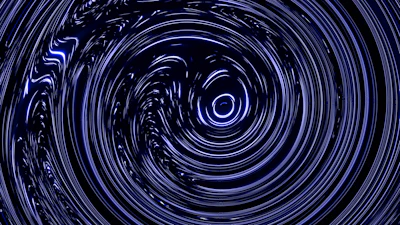 Blue swirl abstract