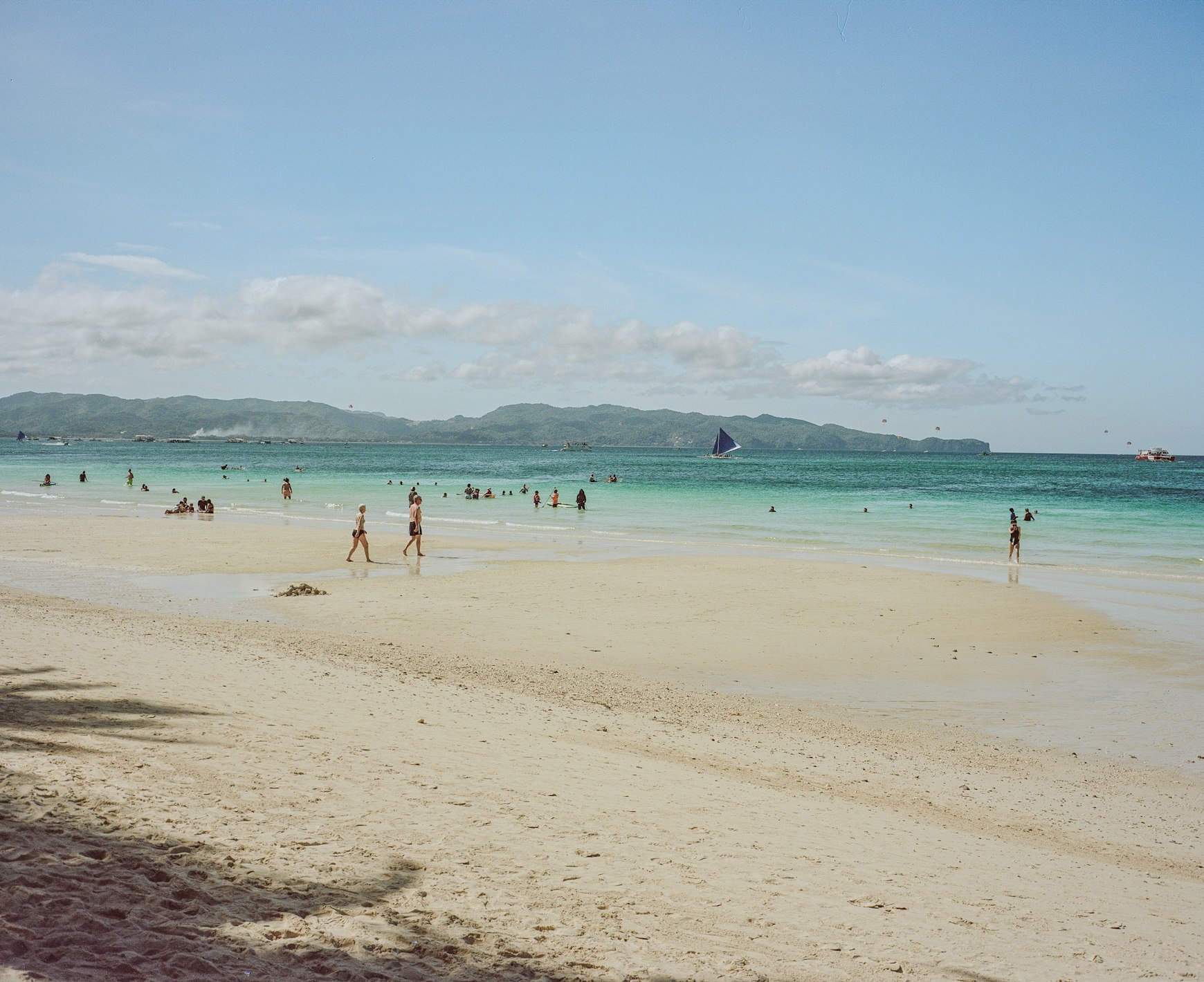 Puka Shell Beach Boracay Philippines