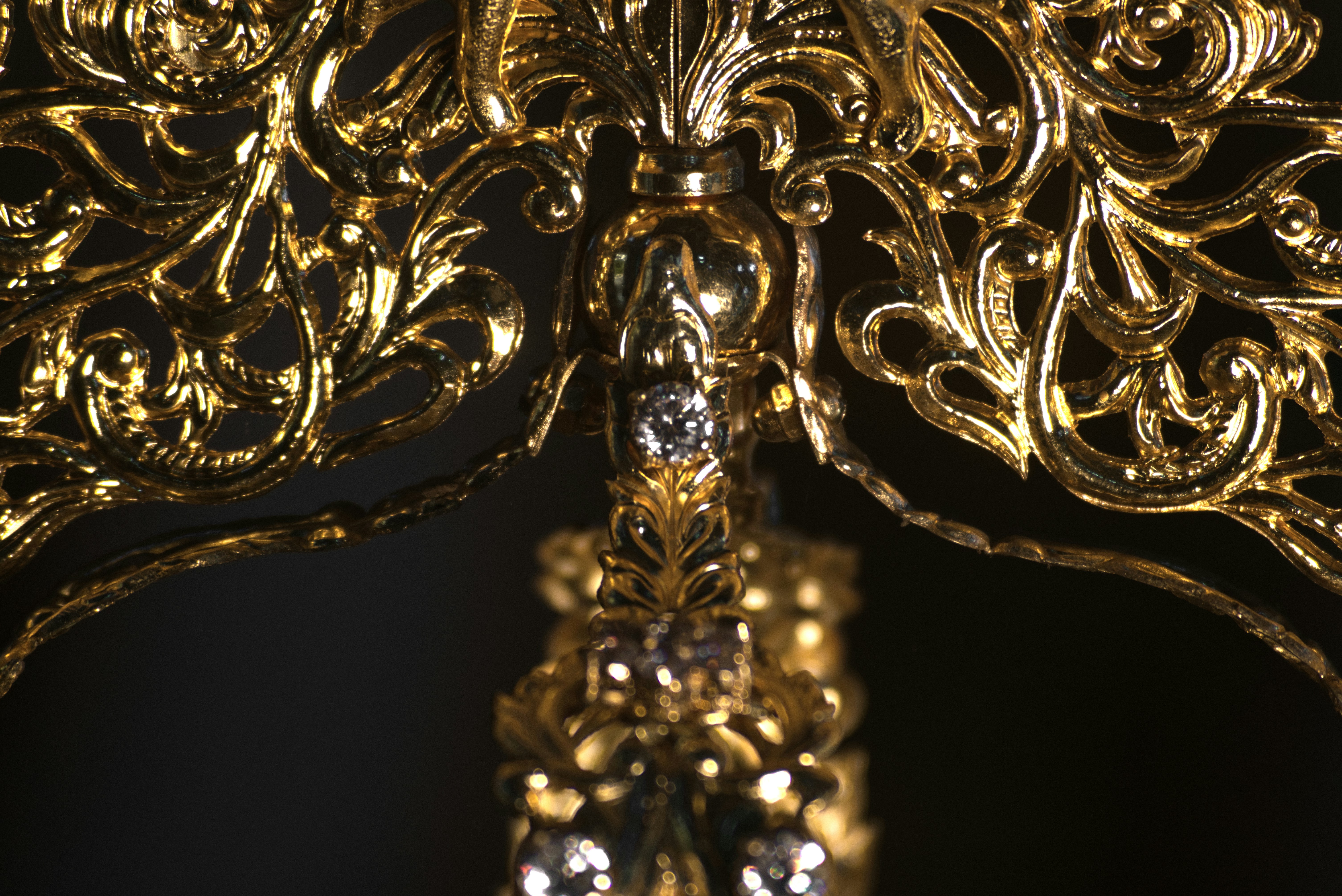 Luxury feminine portrait