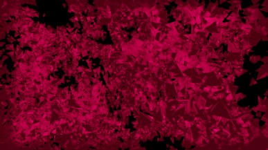 A red and black background with some black spots
