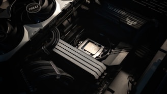 A black and white photo of a stove top oven