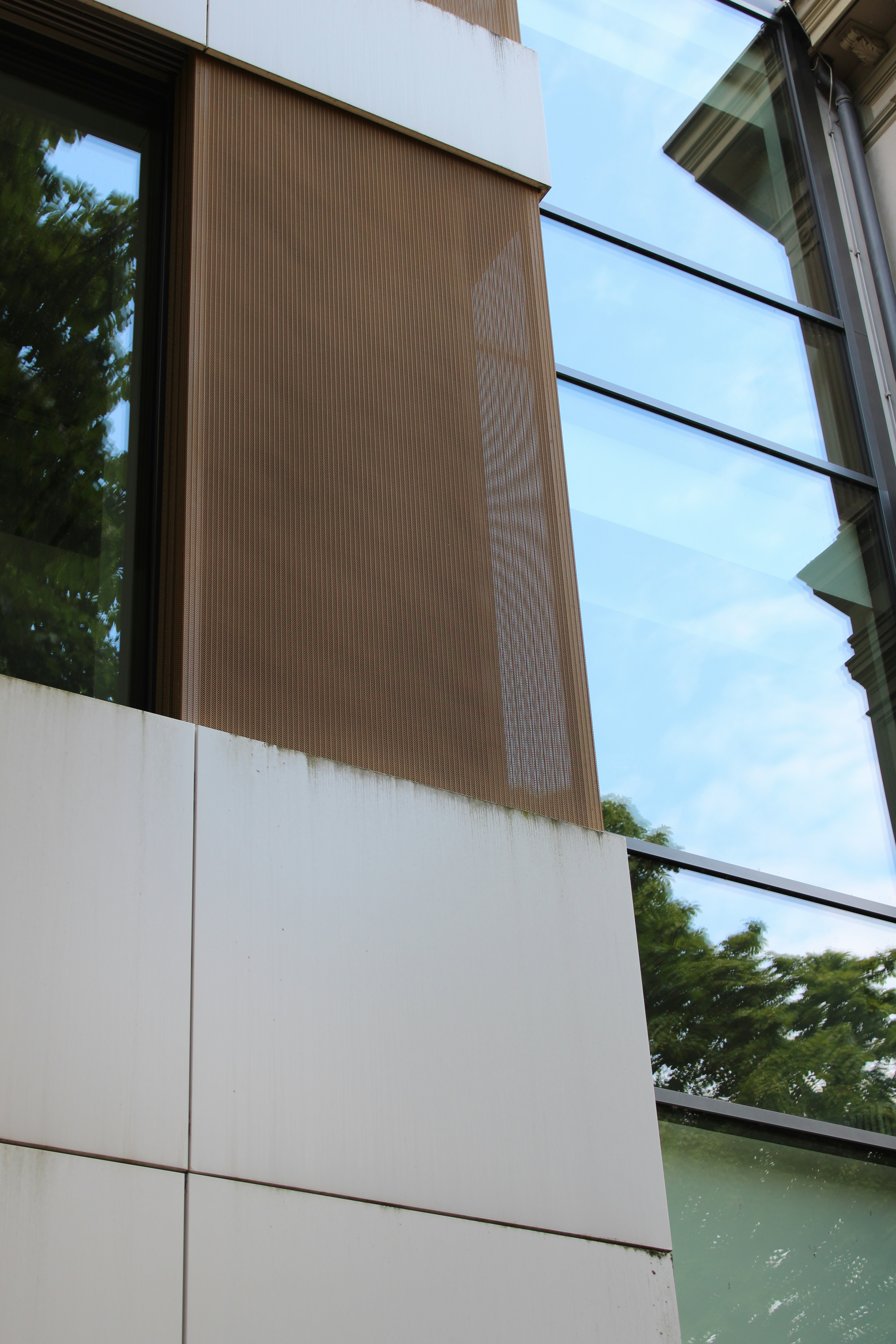 modern house windows