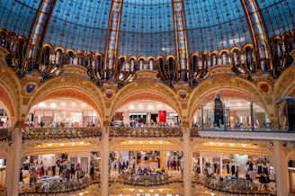 Inside Galeries Lafayette